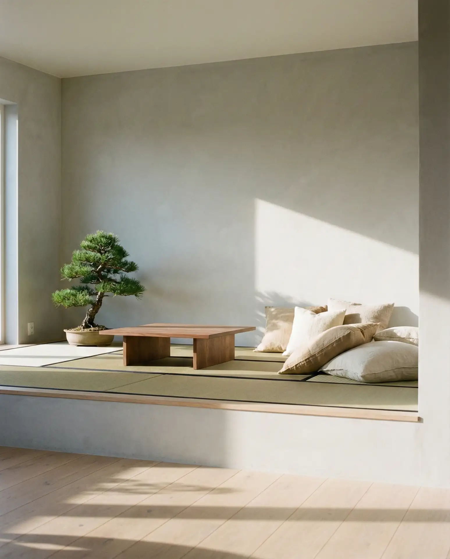 Japandi Living Spaces with Natural Textures 2