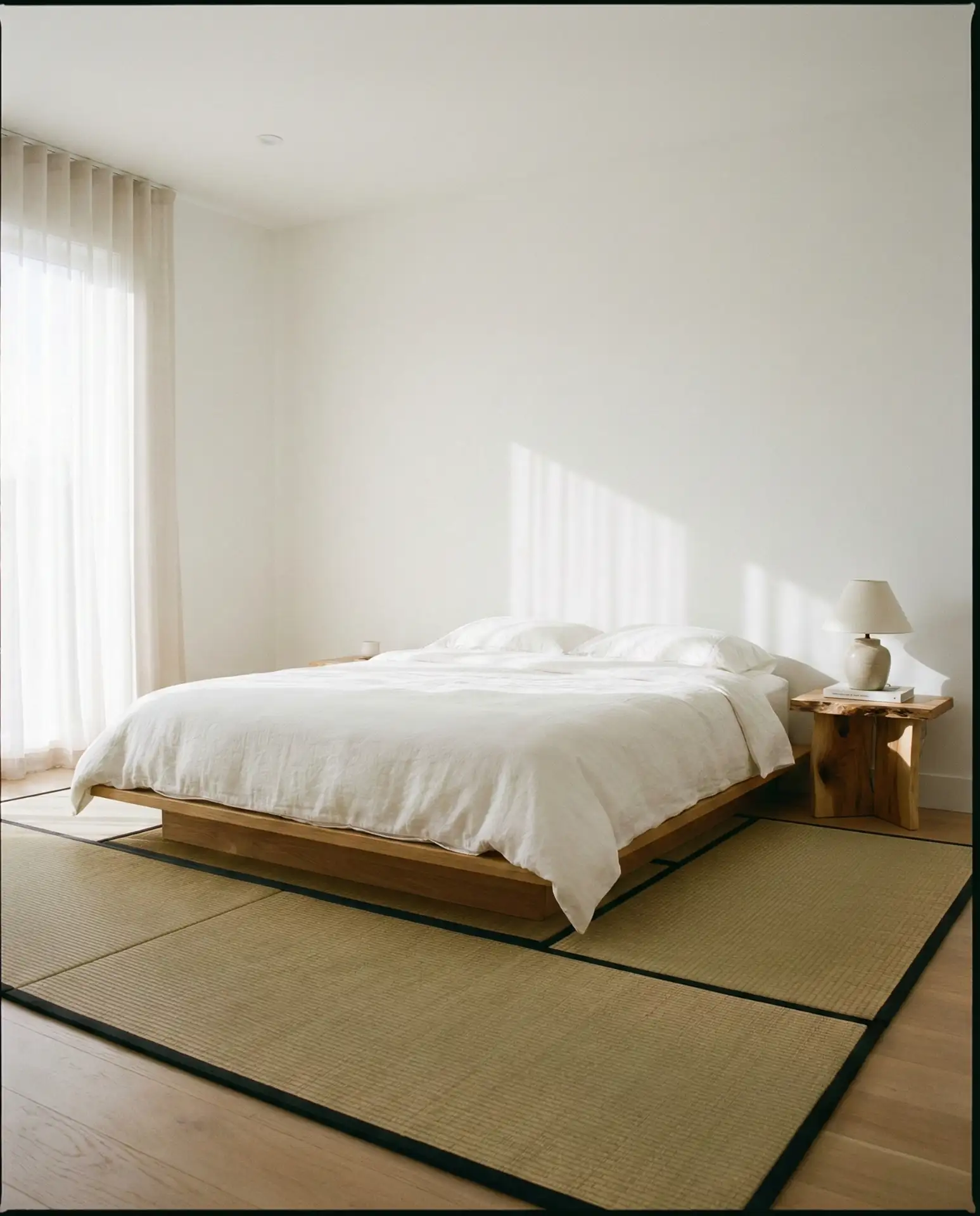 Japandi Style with Low Furniture and Neutral Tones 1