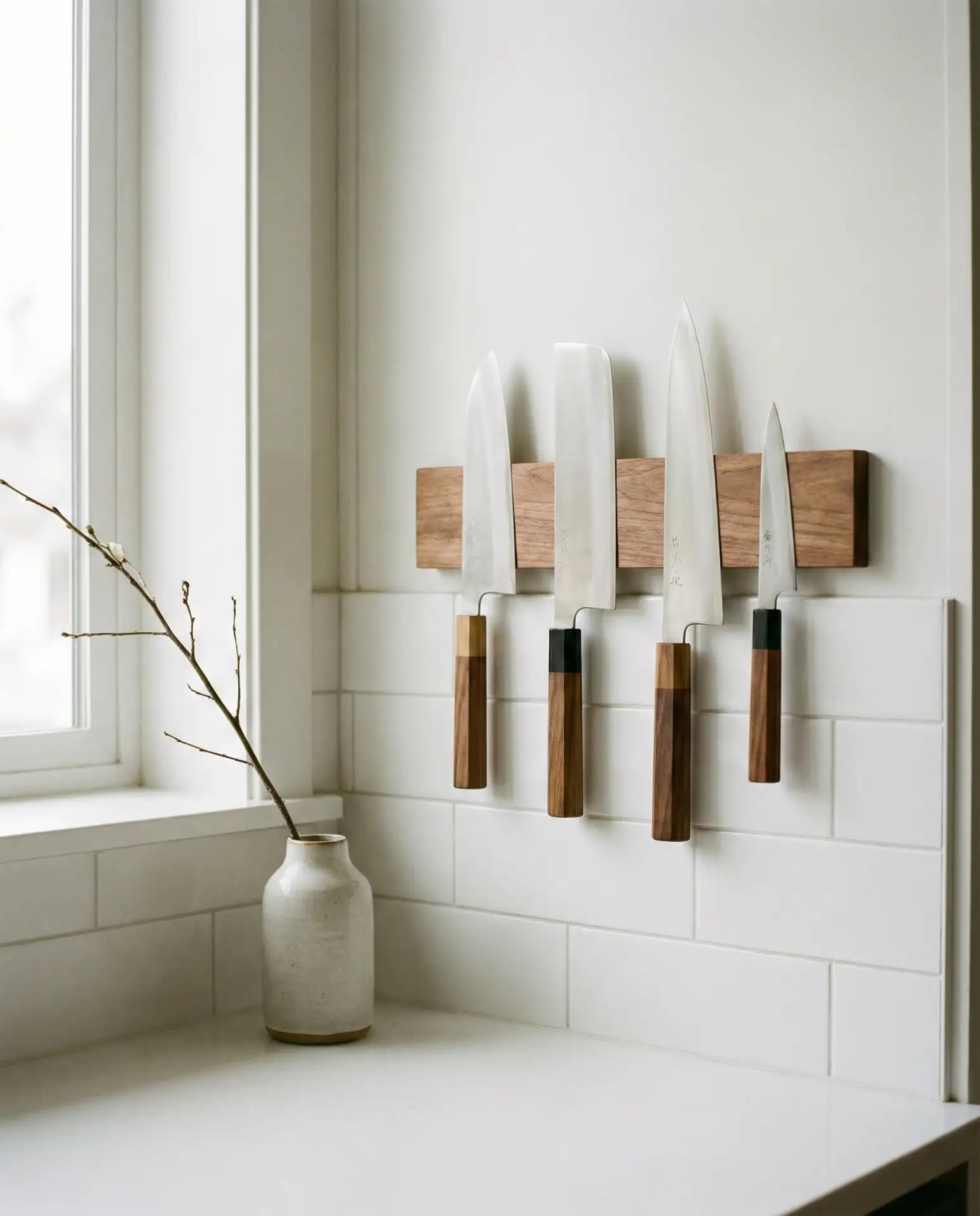 Japanese Minimalist Knife Block Alternative 1