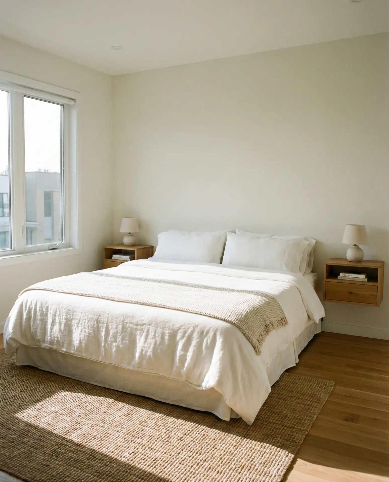 King Bed Layout with Strategic Furniture Placement 1