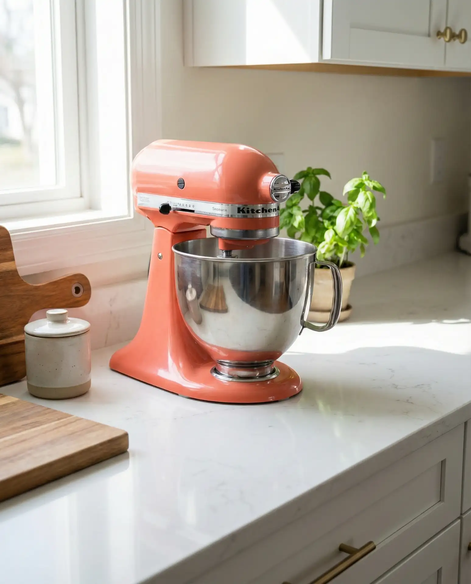Kitchenaid Mixer as a Pop of Color 2