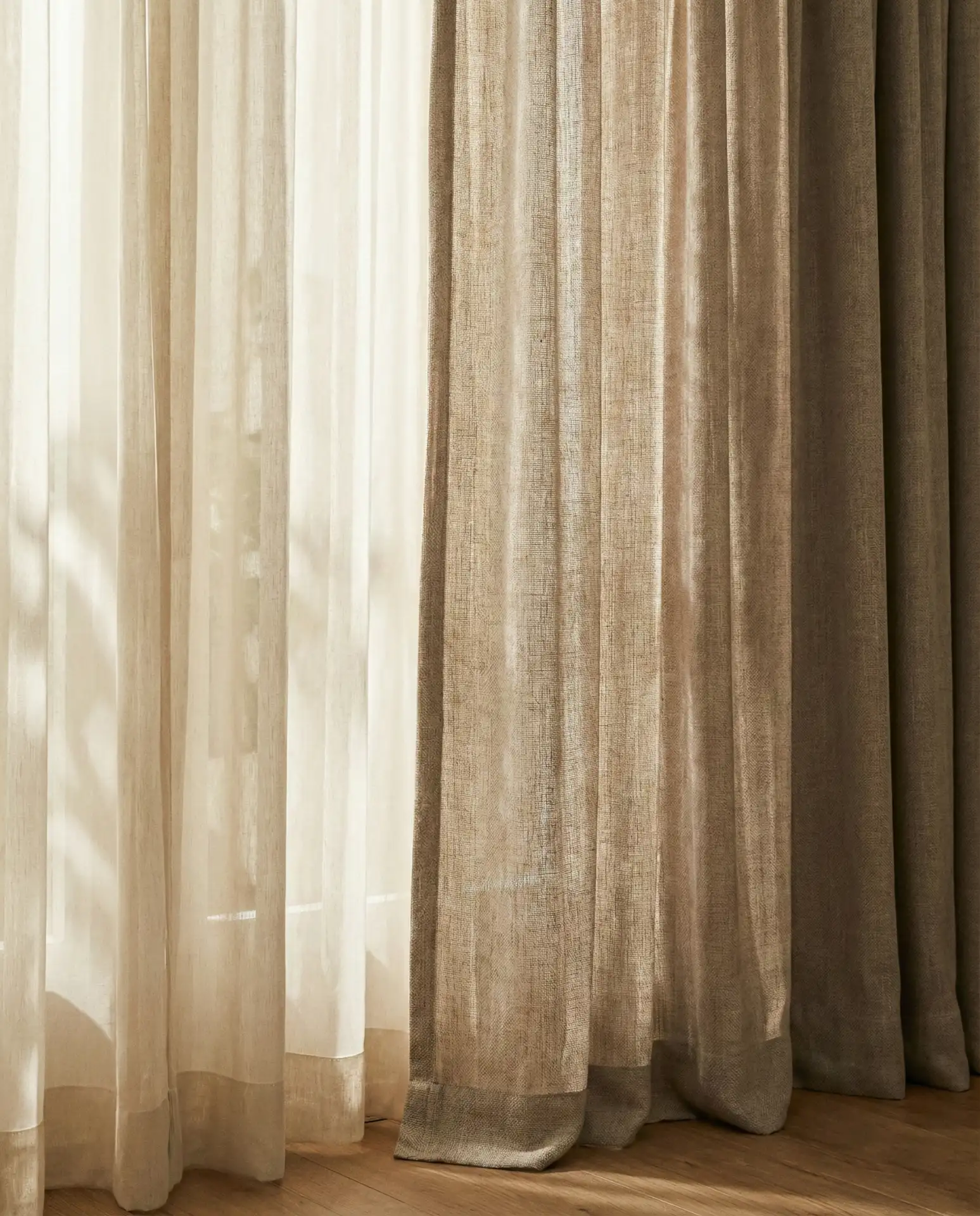 Layered Curtains for Depth and Privacy 2