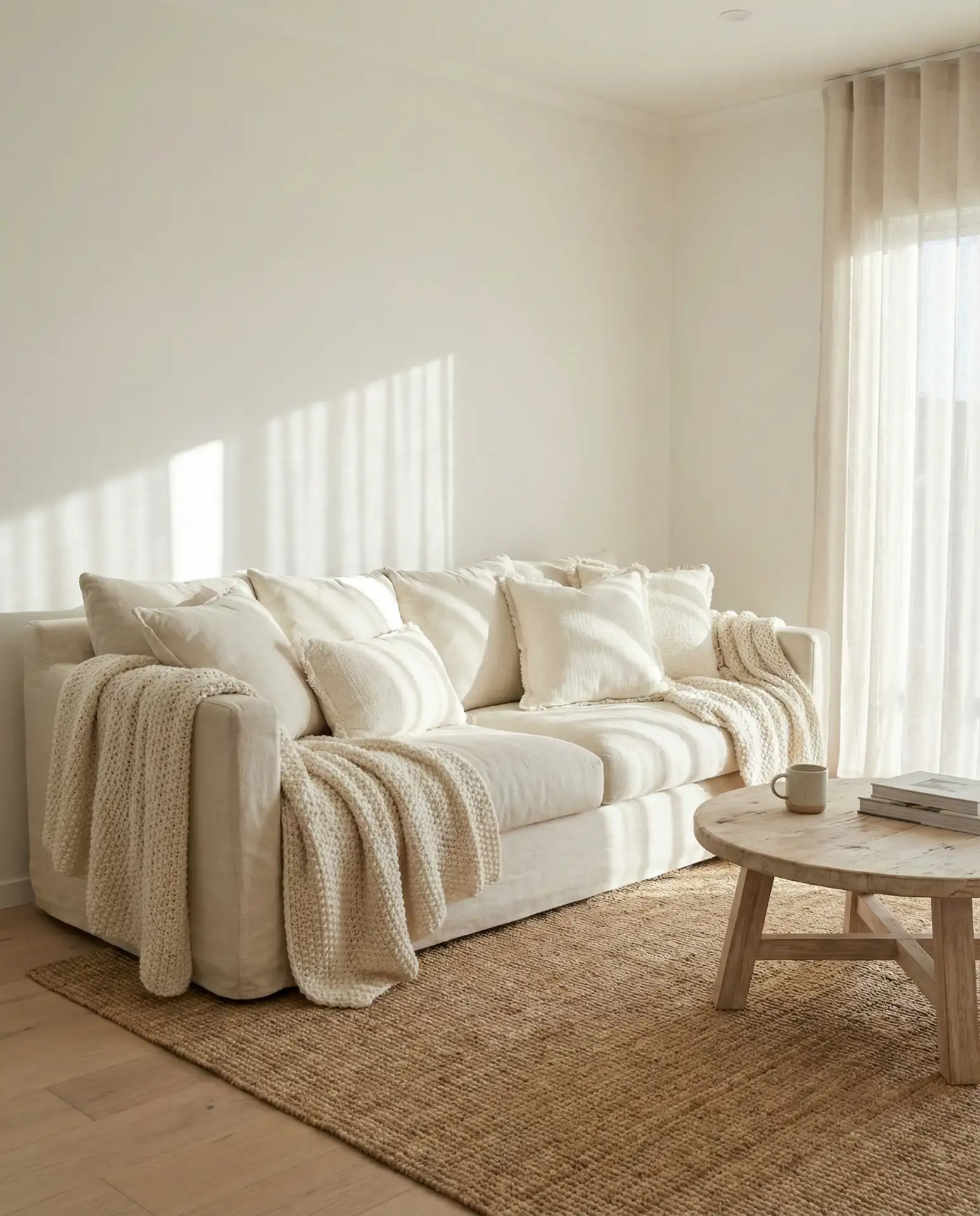 Layered Neutral Textures with Oversized Throws 2