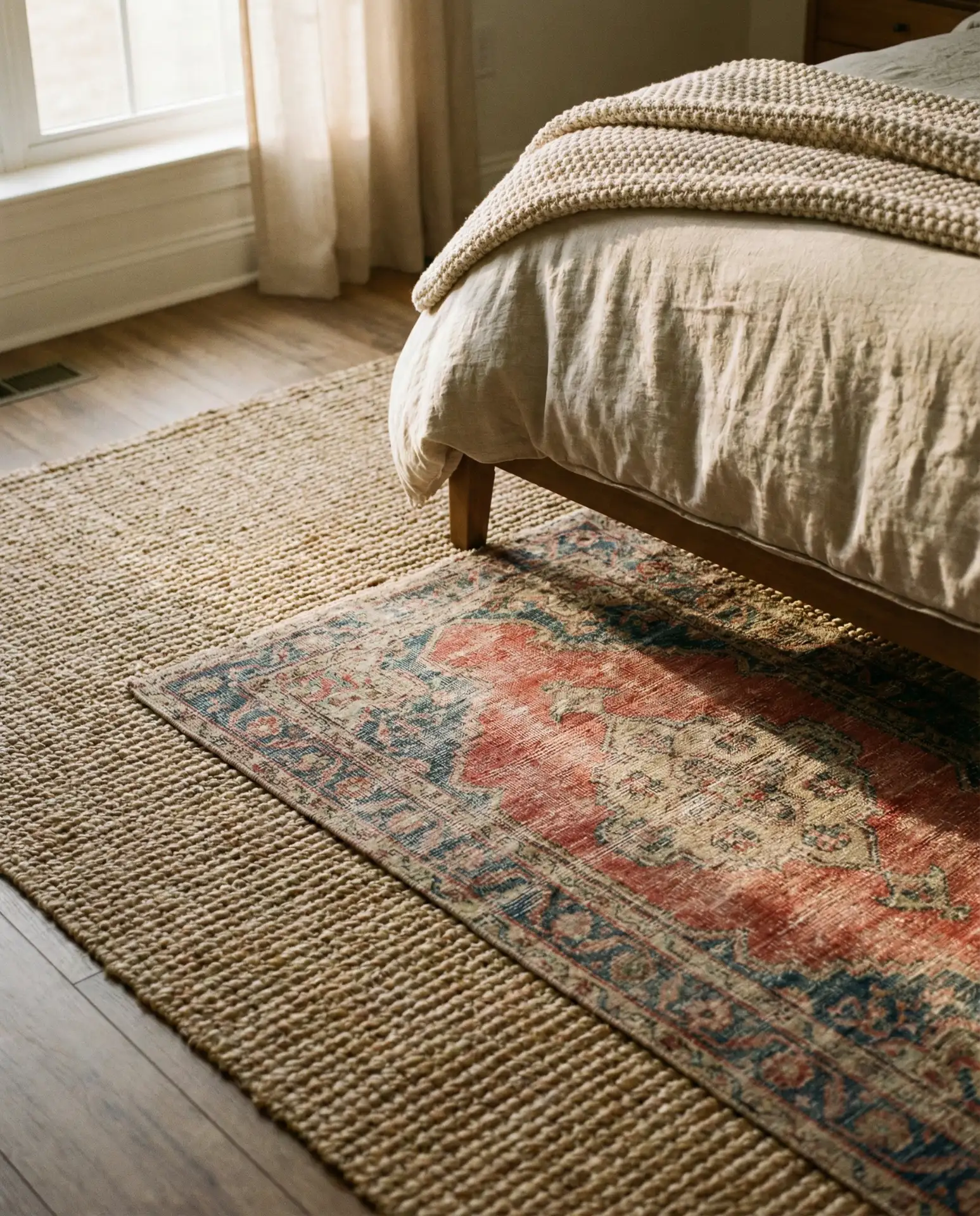 Layered Rugs for Warmth and Texture 1
