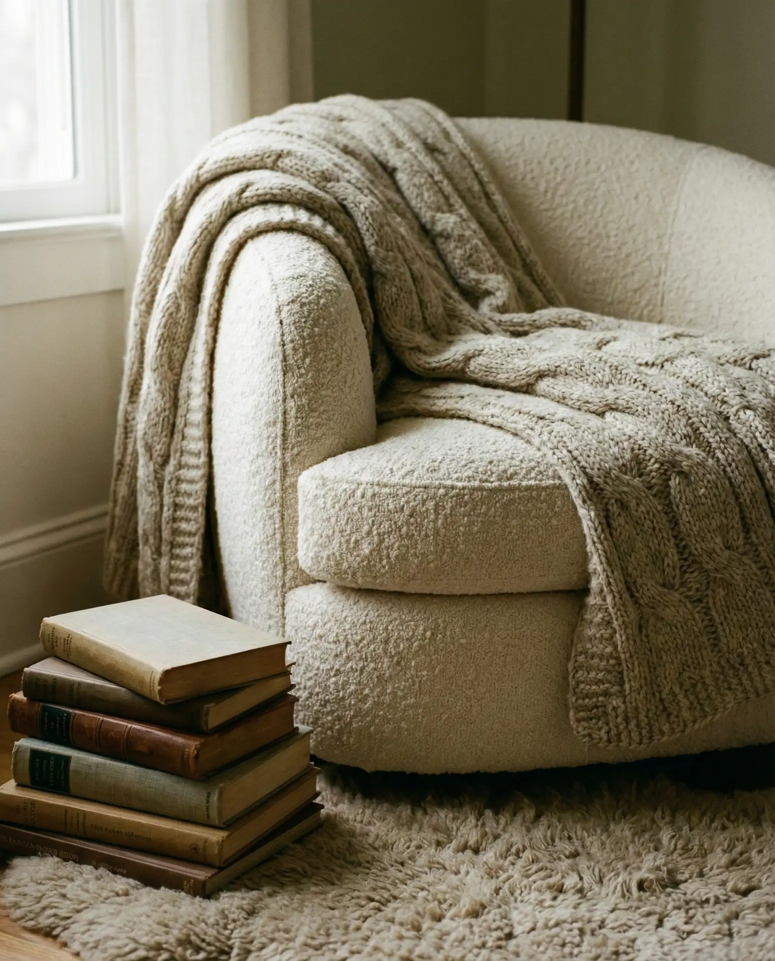 Layered Textures in a Cozy Bedroom Nook 2