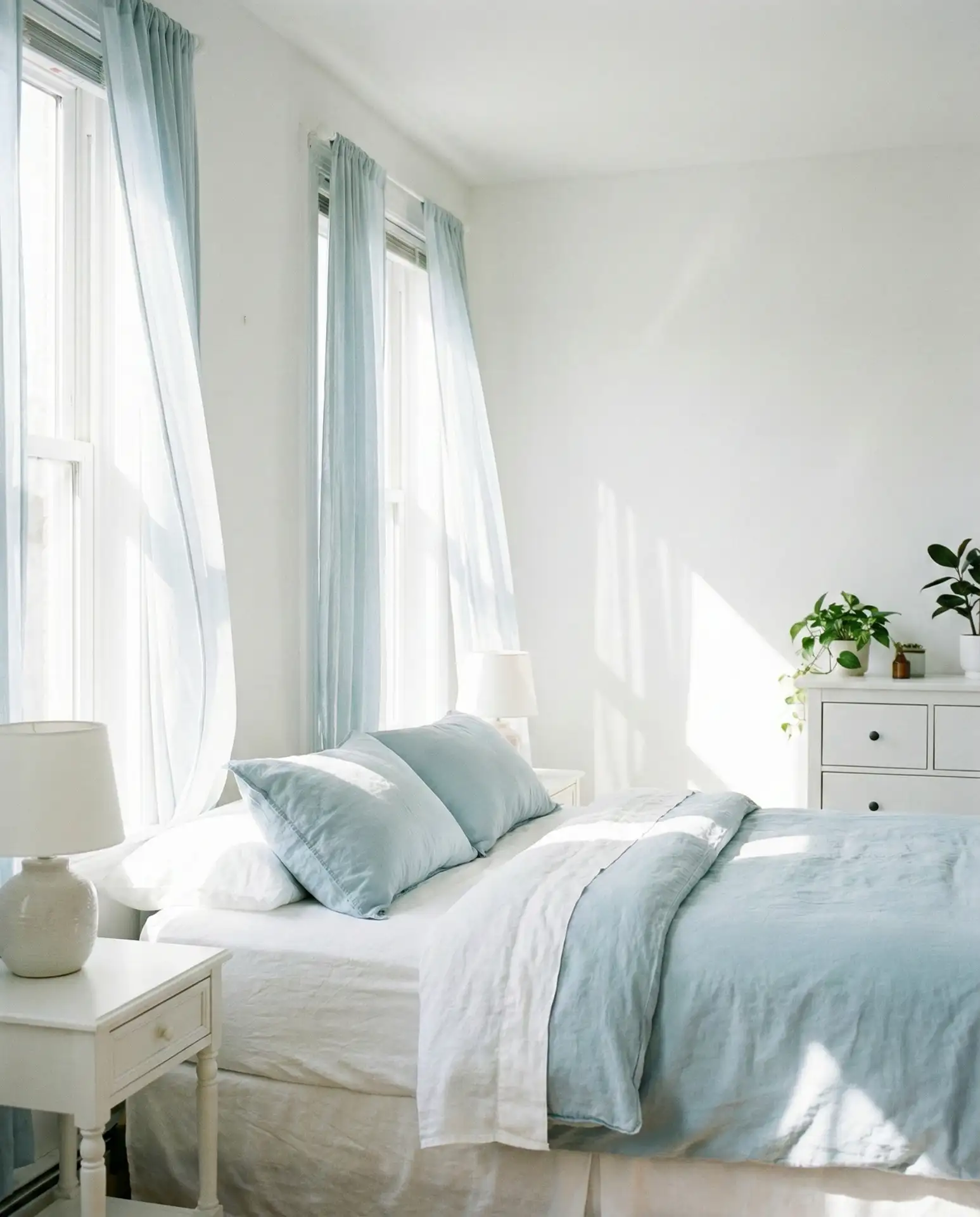 Light Blue and White Airy Freshness 2