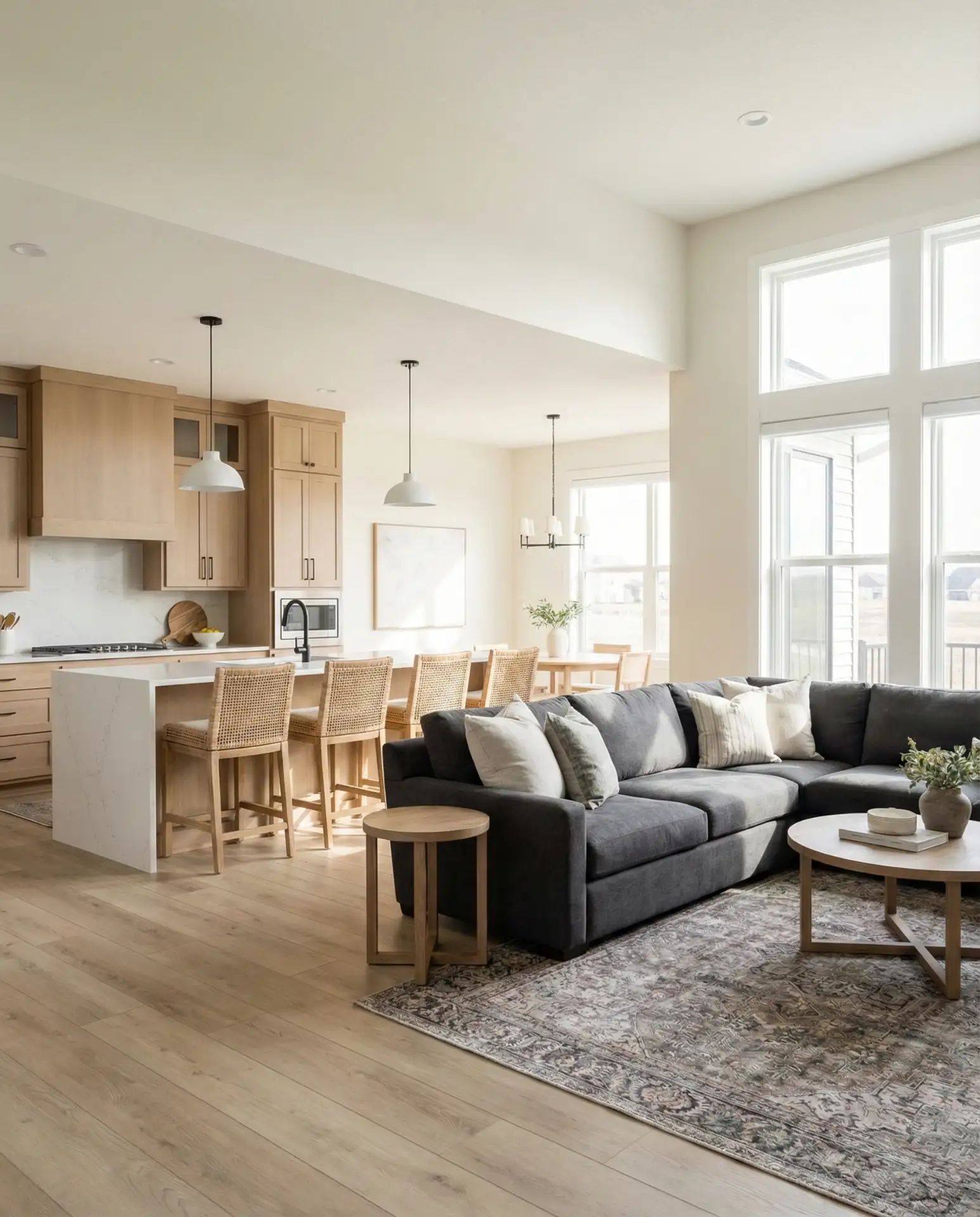 Living Room and Kitchen Flow 2