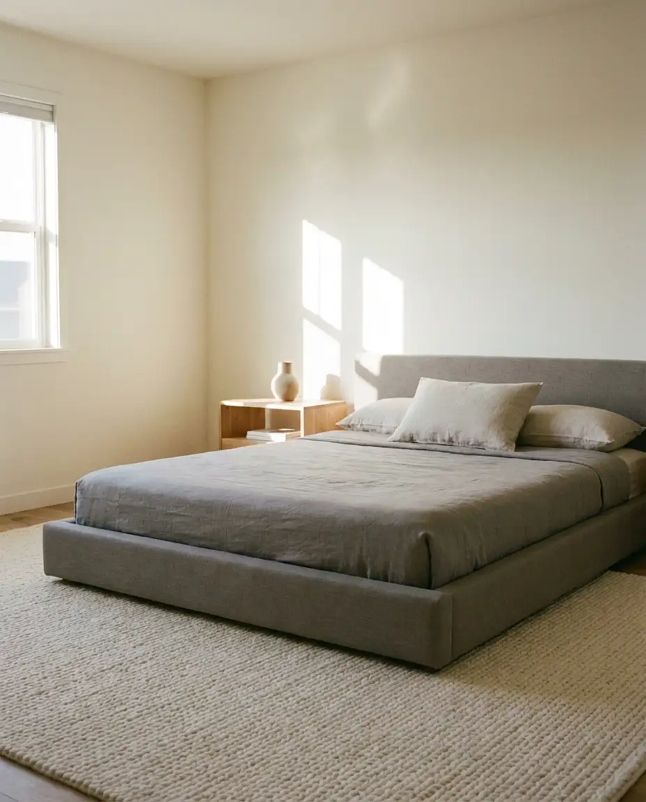 Low-Profile Platform Bed to Open Up Vertical Space 1