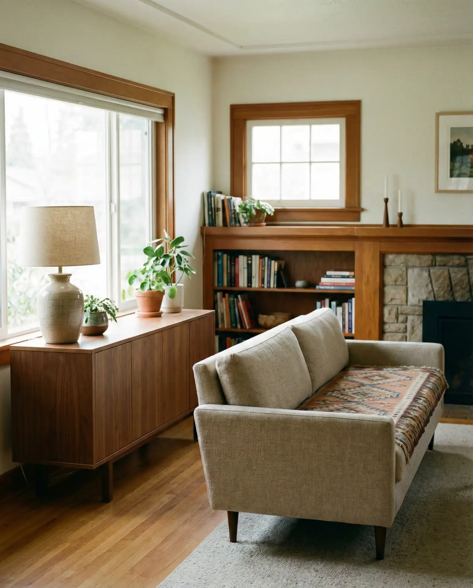 Mid Century Modern Cottage Fusion 1