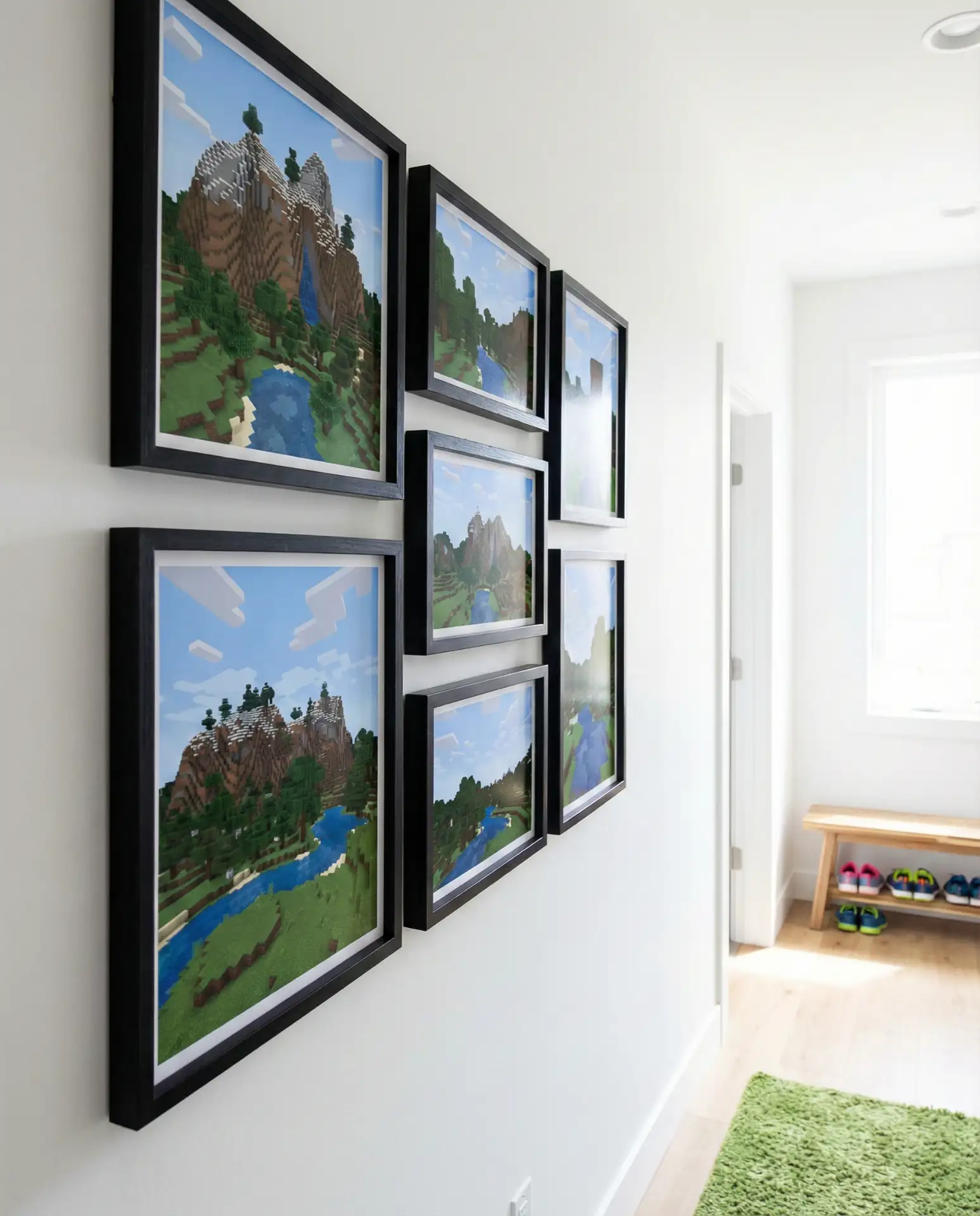 Minecraft-Inspired Pixelated Art 2