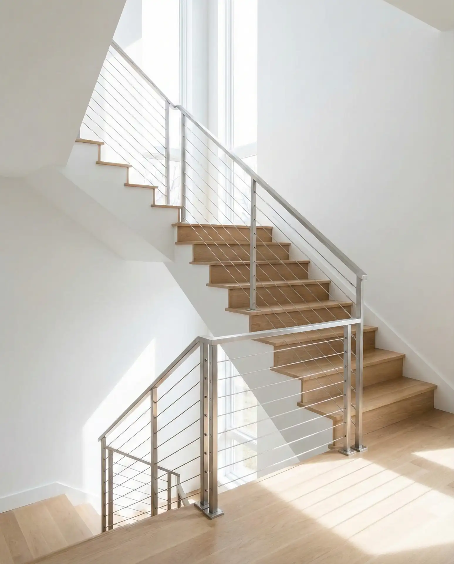 Minimalist Horizontal Cable Railings 2