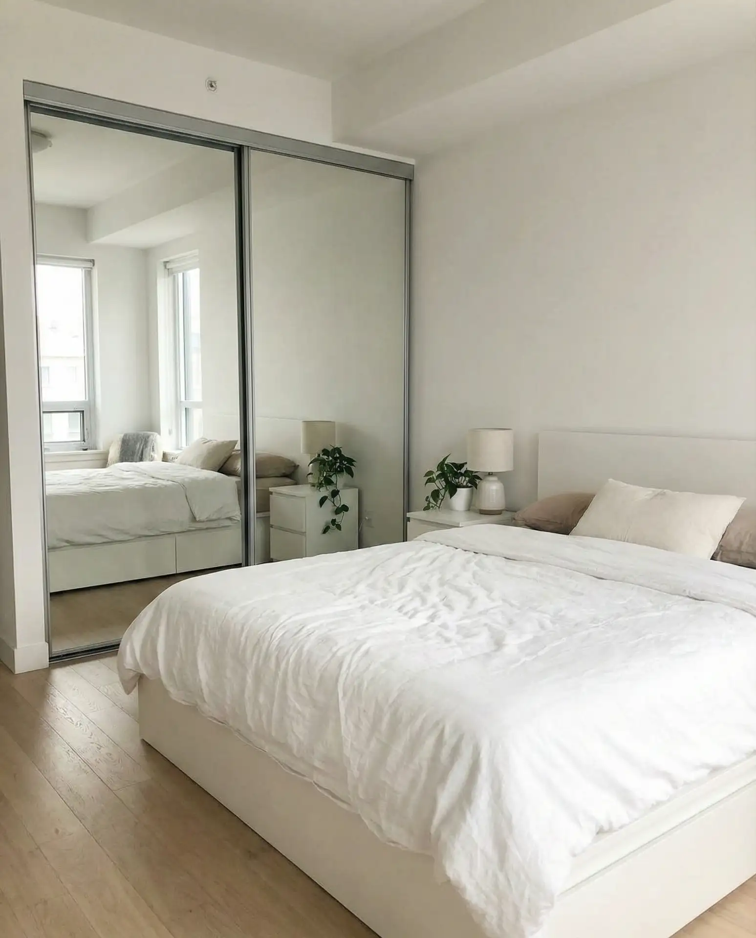 Mirrored Closet Doors for Space and Light 2