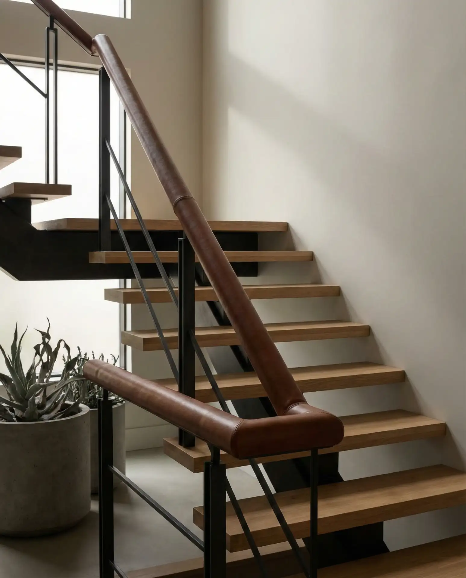 Mixed Materials with Leather Details 2