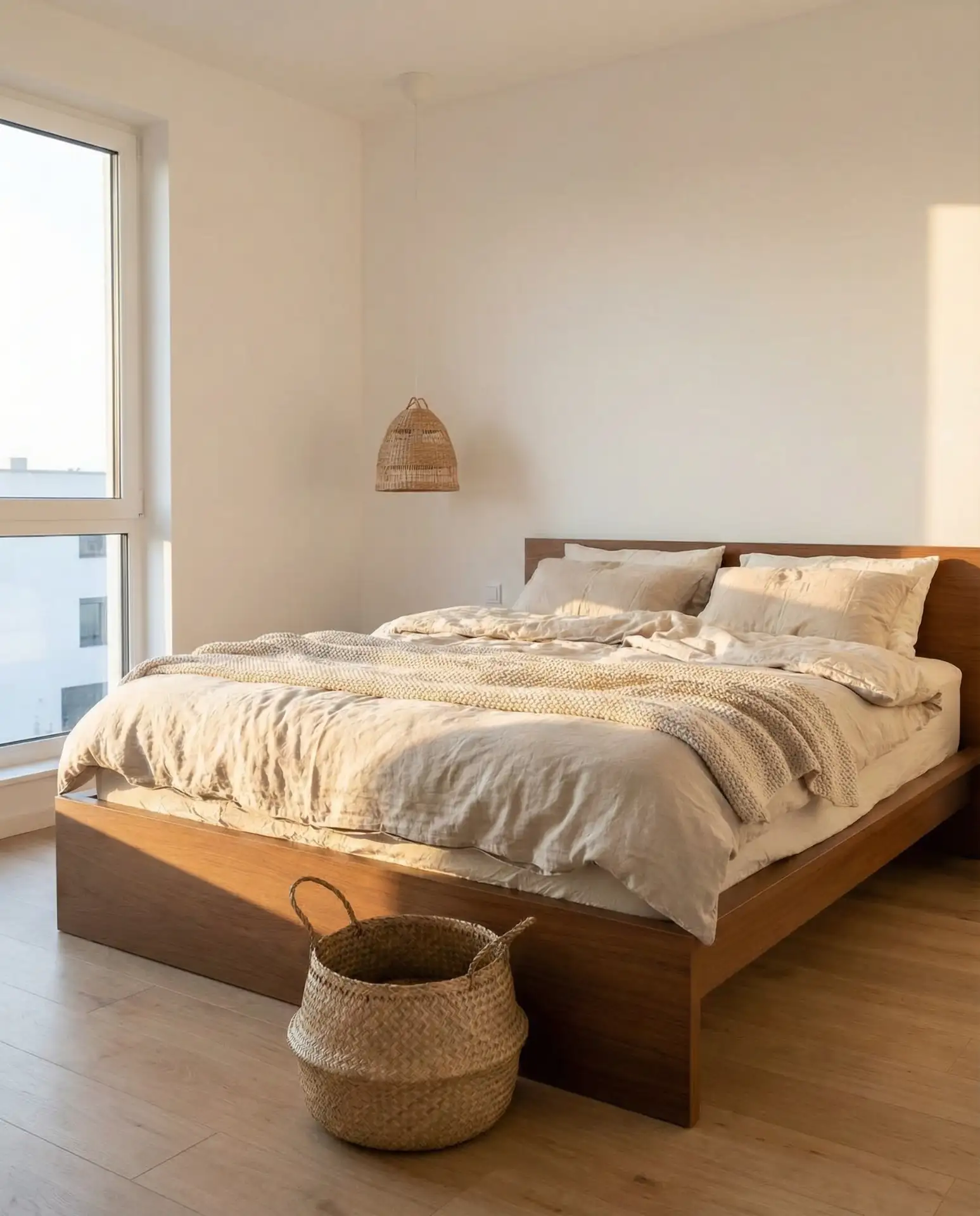 Modern Boho Bedroom with Clean Lines 1