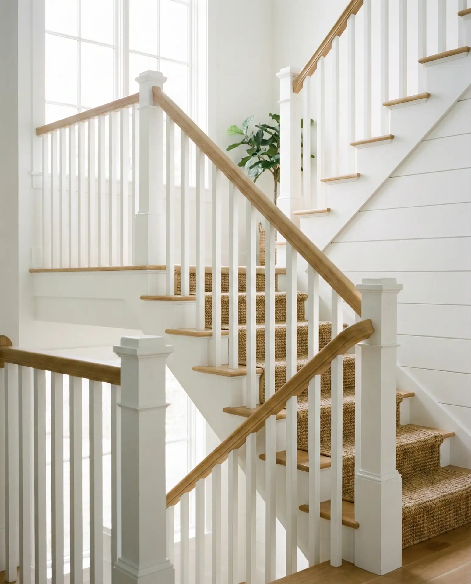 Modern Farmhouse with Painted Wood 1