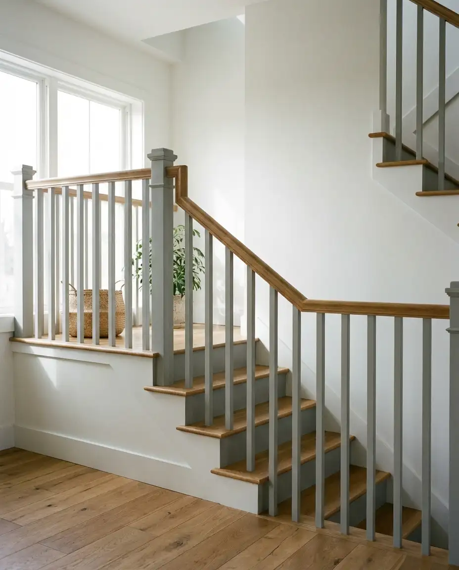 Modern Farmhouse with Painted Wood 2