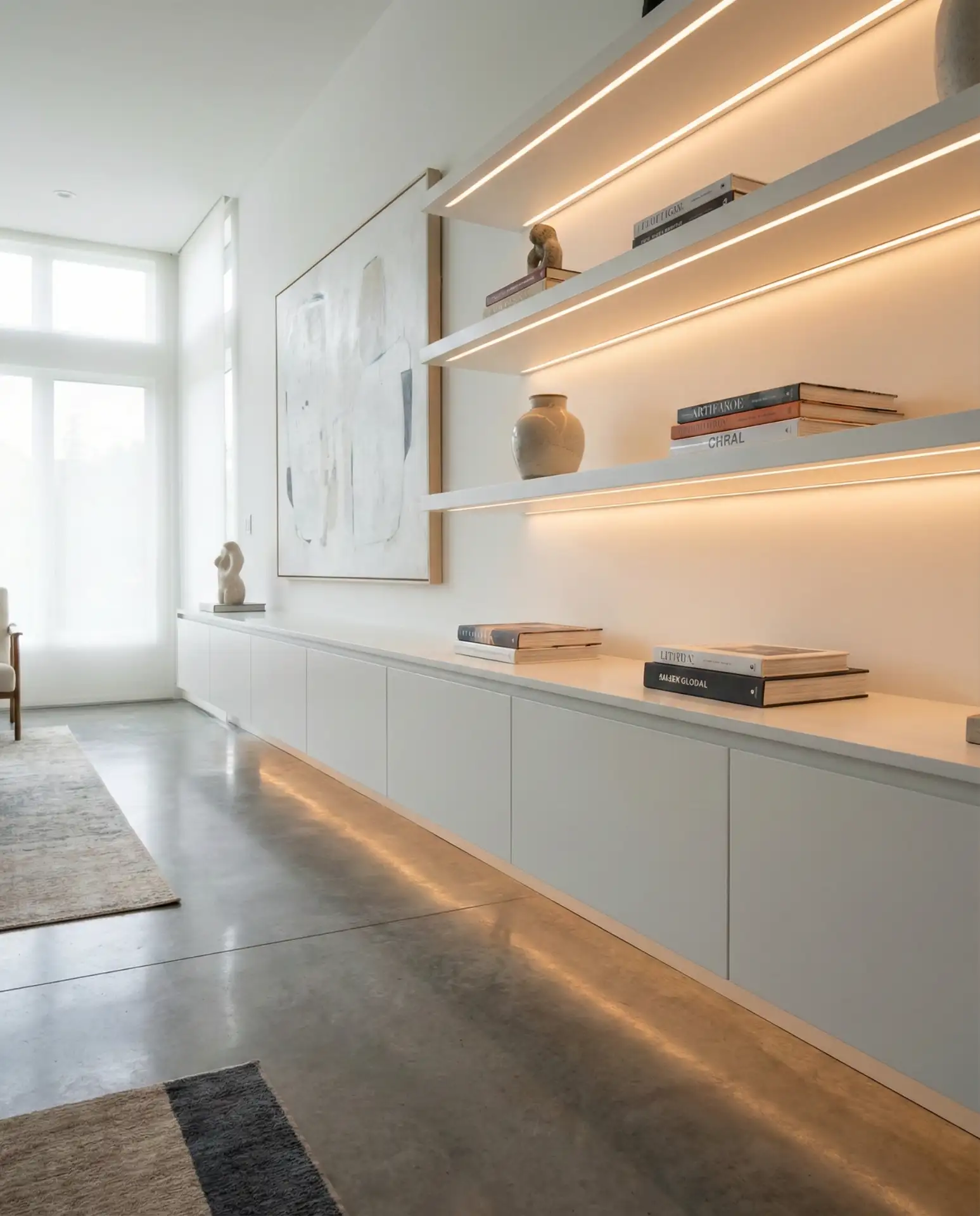 Modern Minimalist Shelving 1