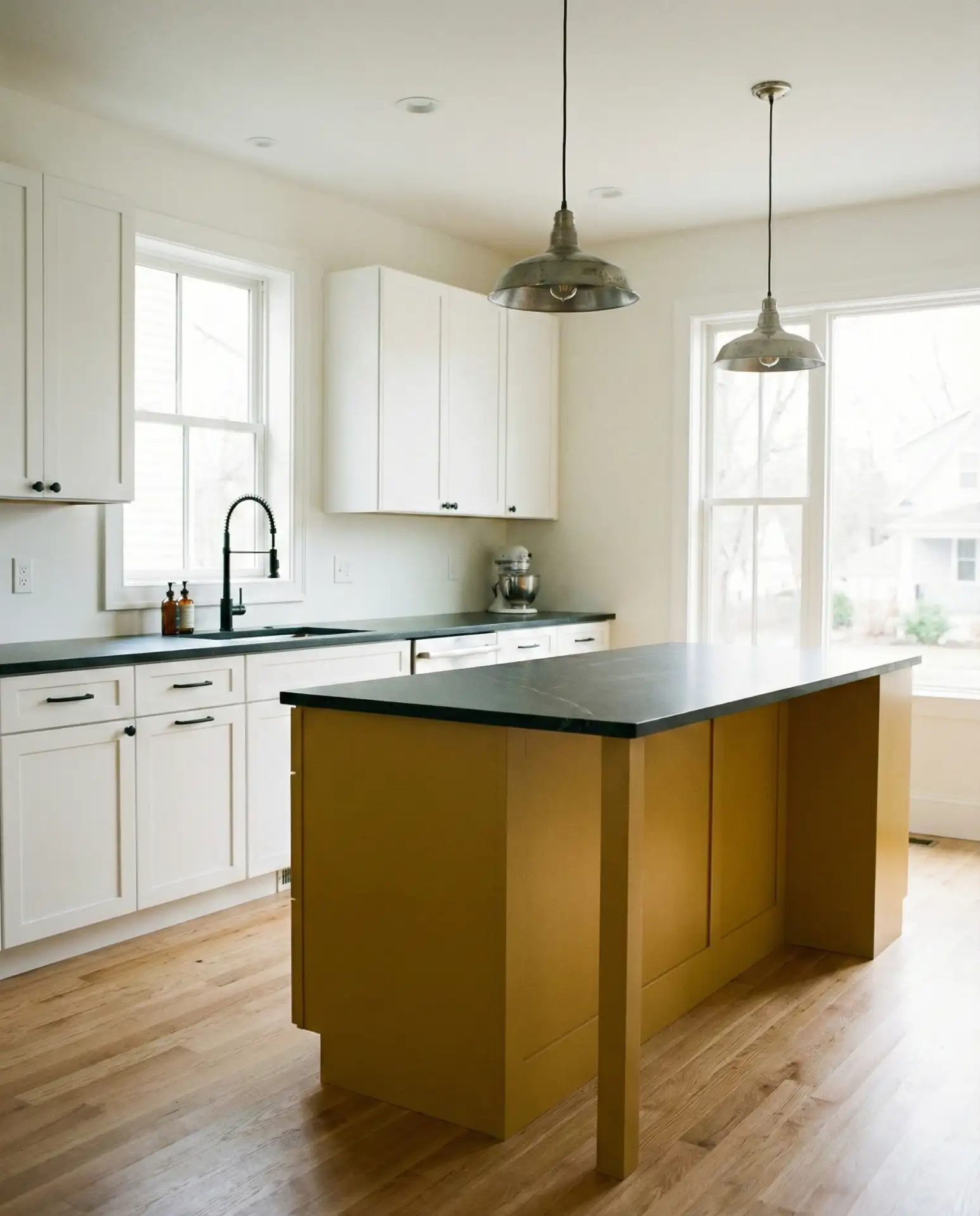 Mustard Yellow Statement Island 1