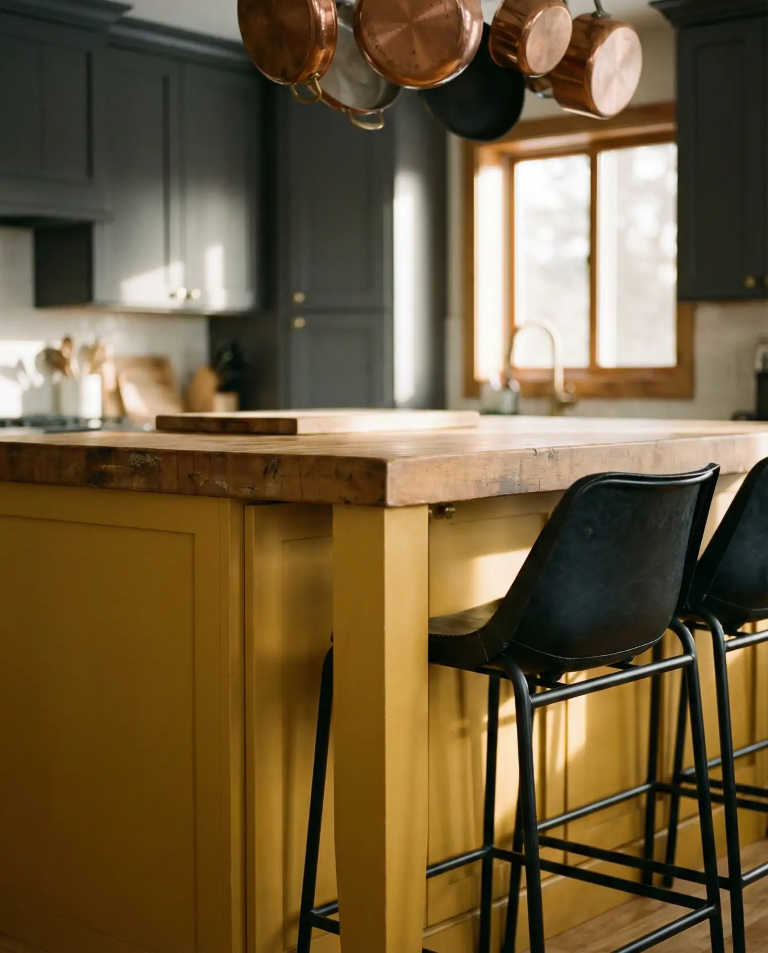 Mustard Yellow Statement Island 2