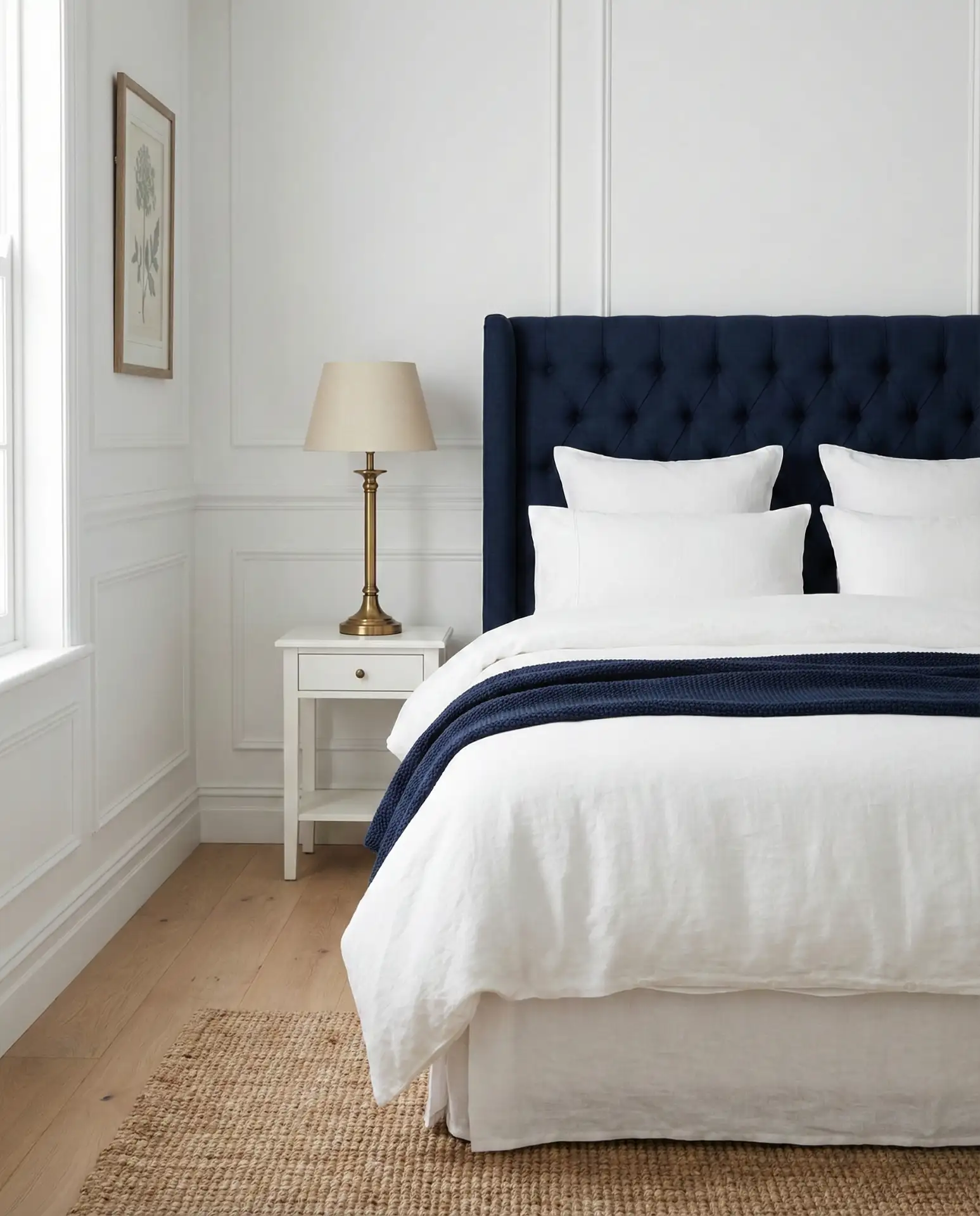 Navy and White Classic Elegance 1