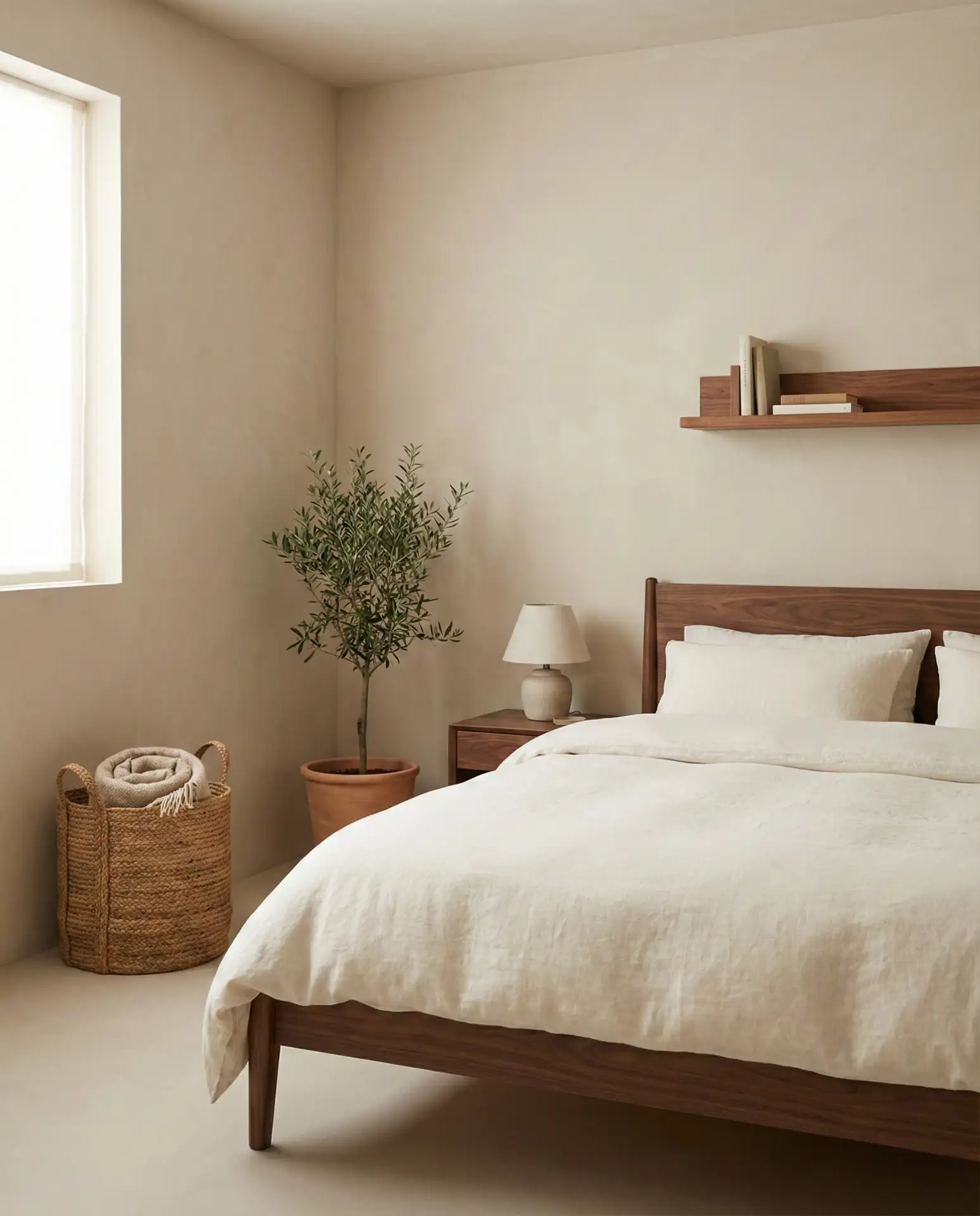 Neutral Palette with Warm Wood Accents 1