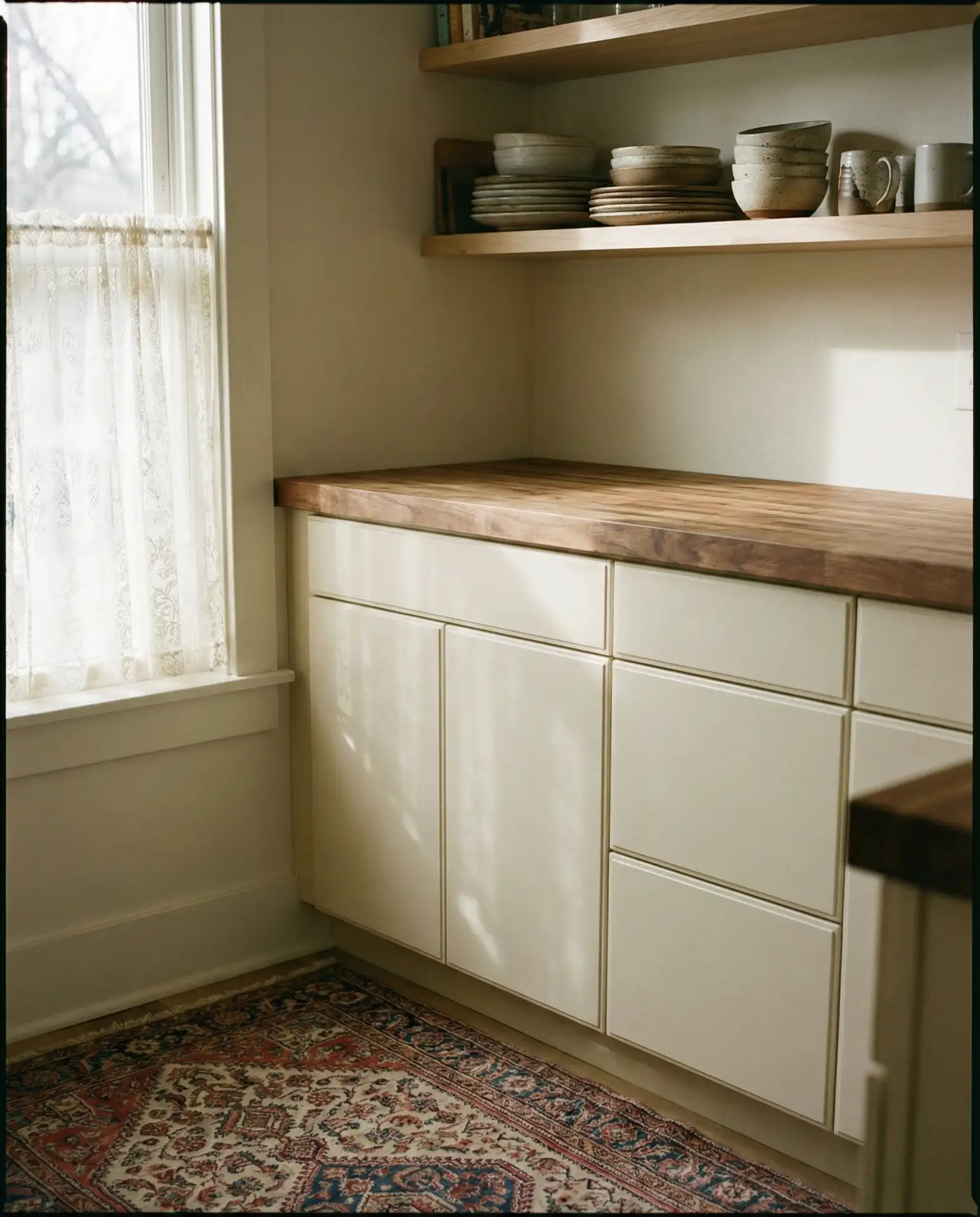 Off-White Cabinets with Warm Undertones 2