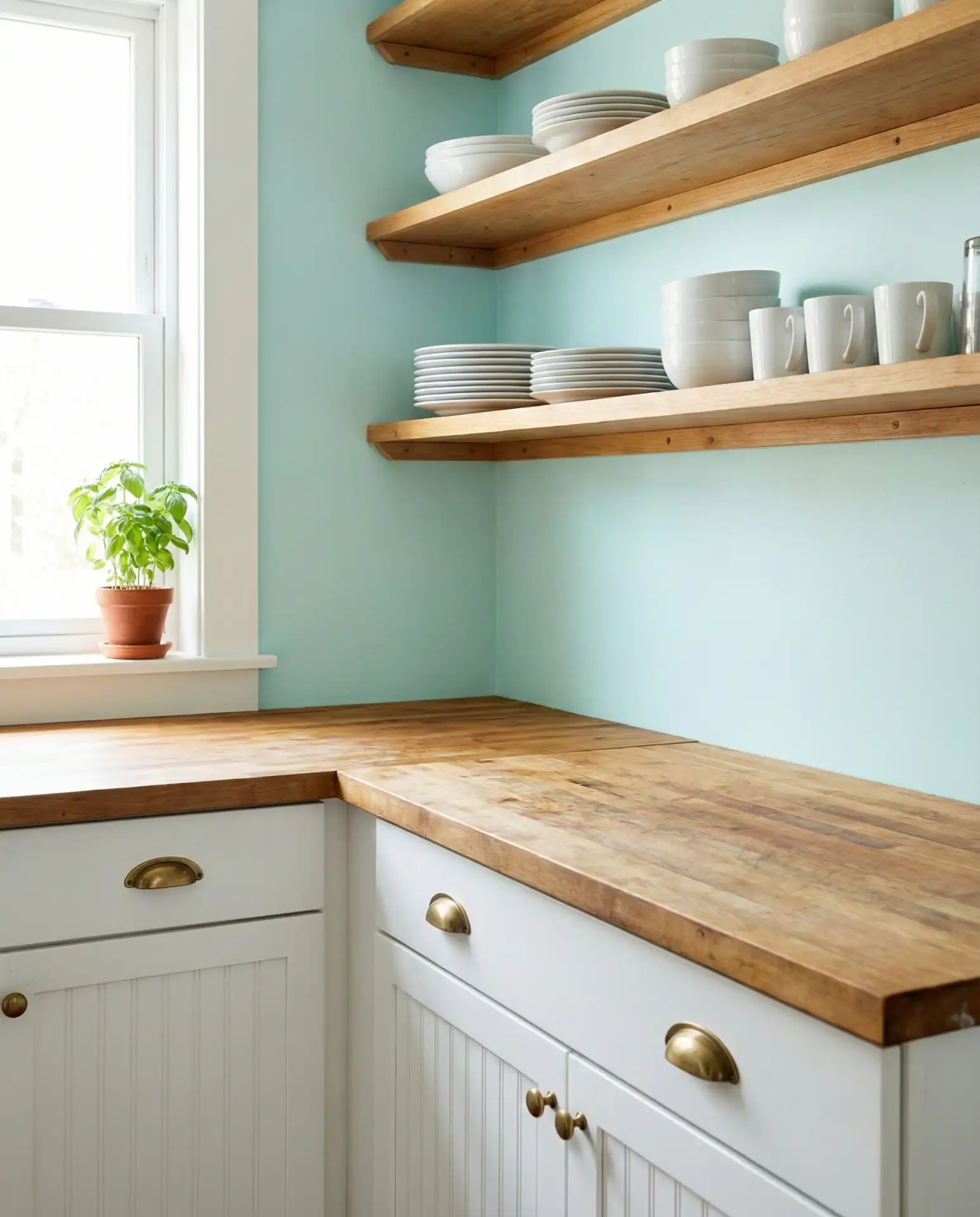 Pale Aqua Walls for a Fresh, Airy Feel 1