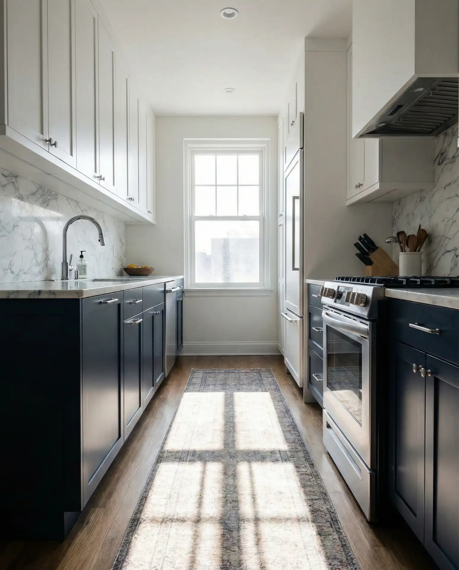 Parallel Kitchen Configurations for Narrow Spaces 1