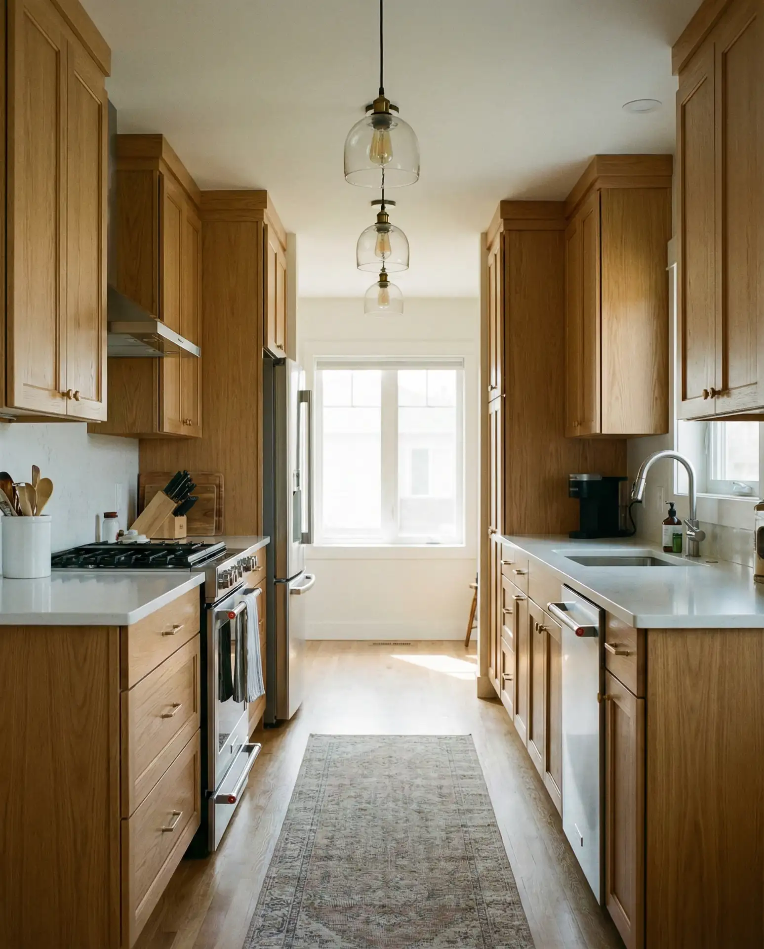 Parallel Kitchen Configurations for Narrow Spaces 2