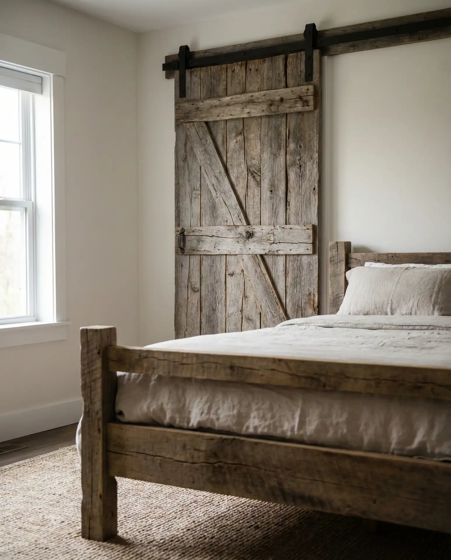 Pink Western Bedroom with Desert Sunset Tones 1