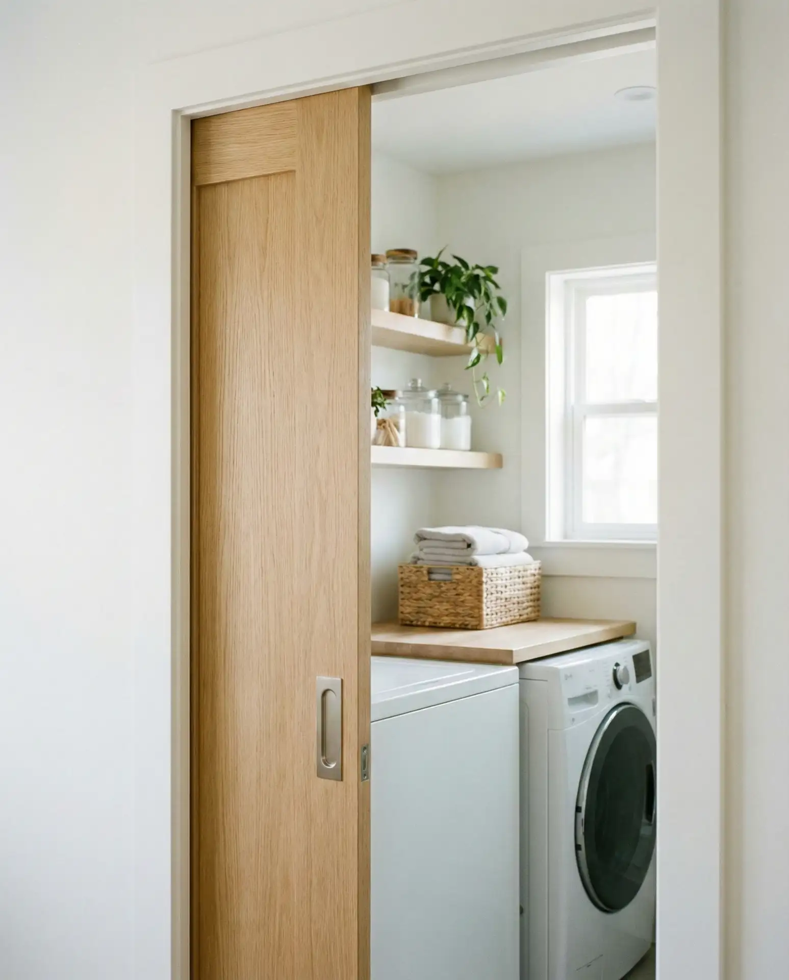 Pocket Door to Save Swing Space 1