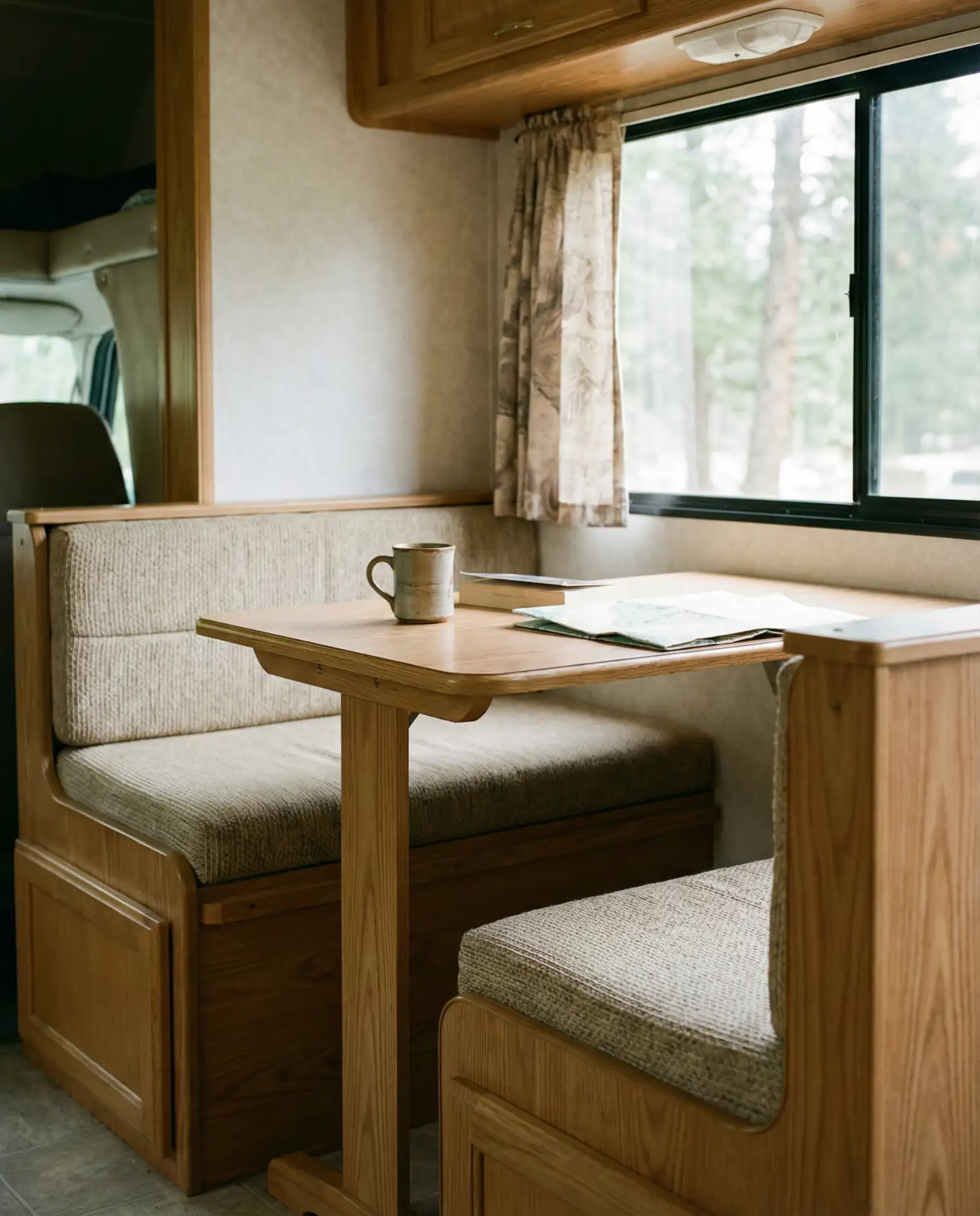 RV Dining Table with Convertible Features 1