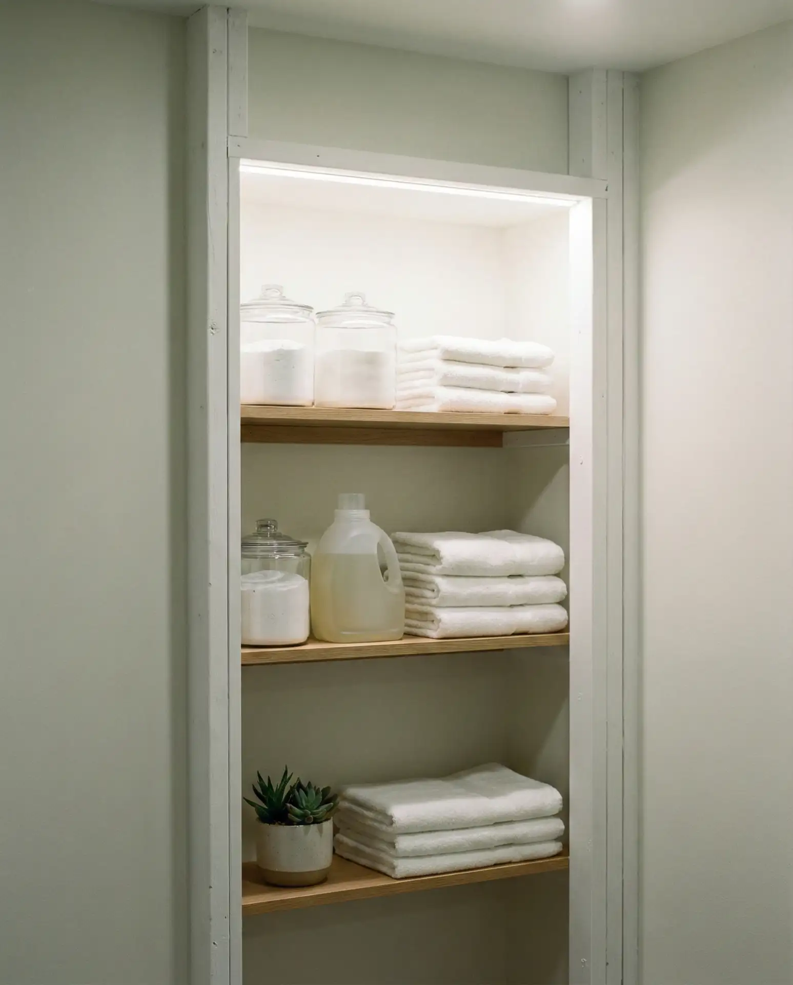 Recessed Shelving in Between Wall Studs 2