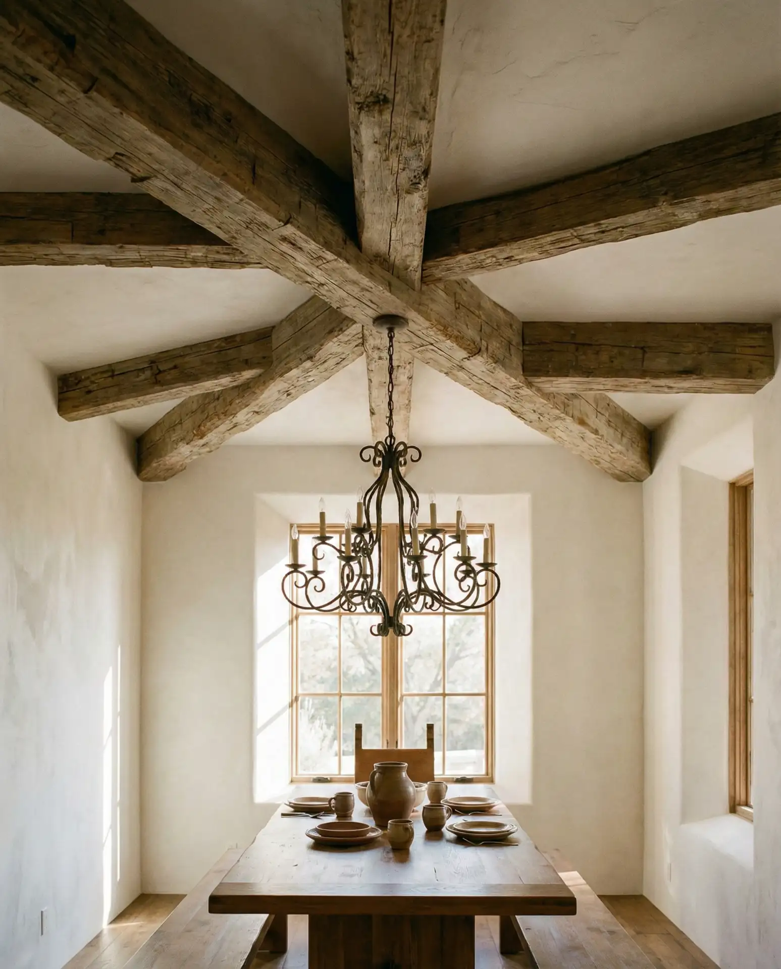Reclaimed Wood Ceiling Beams 2