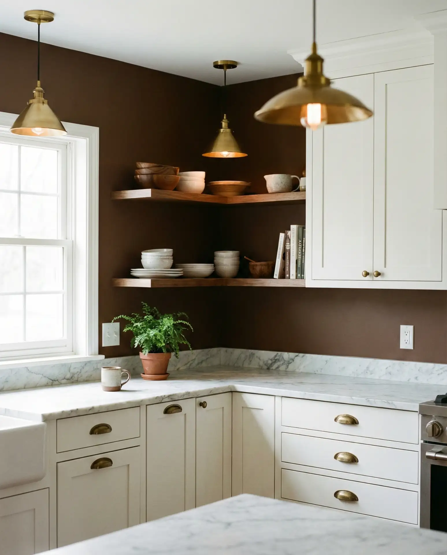 Rich Chocolate Brown Walls for Cozy Drama 2