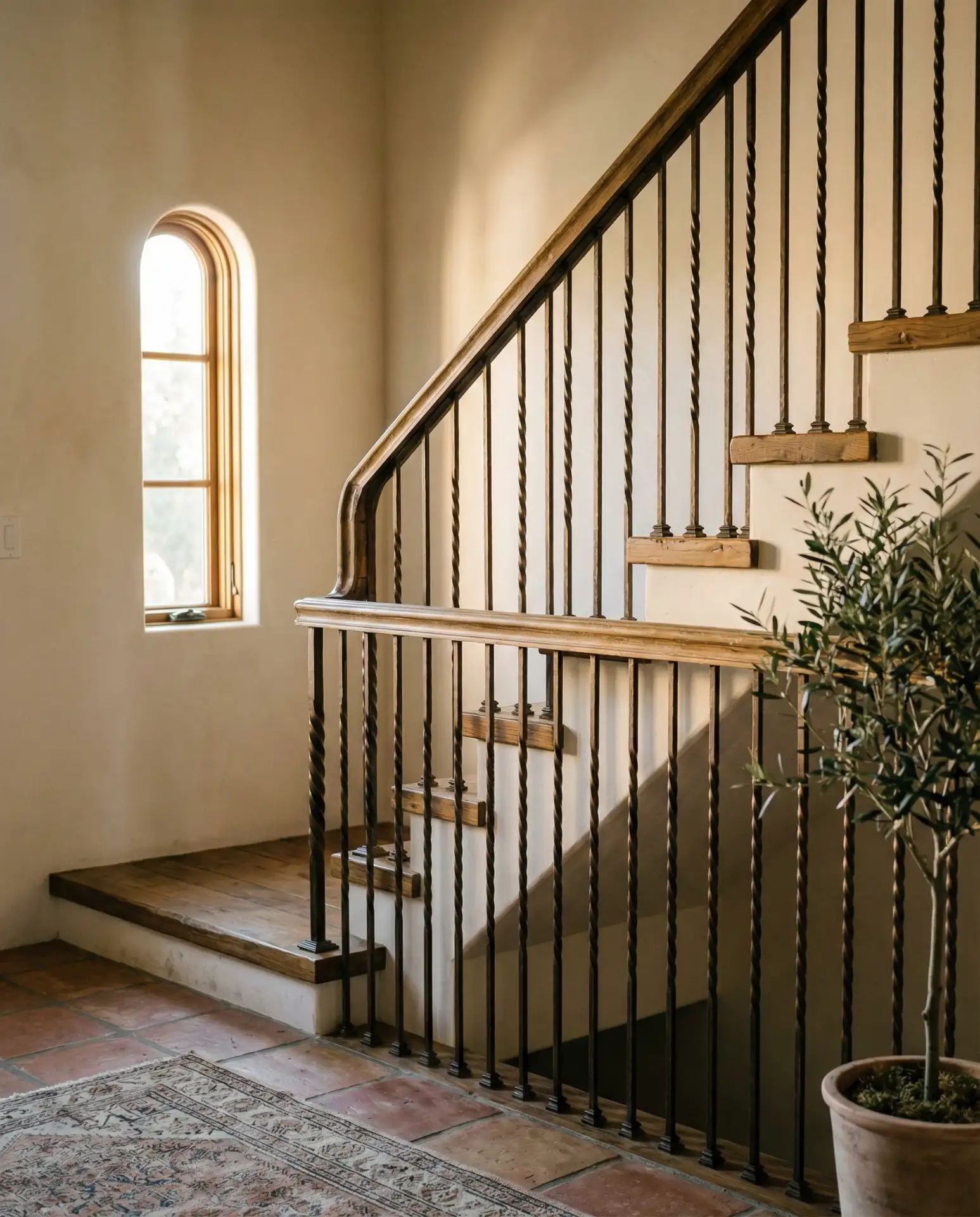 Rod Iron with Decorative Twists 2