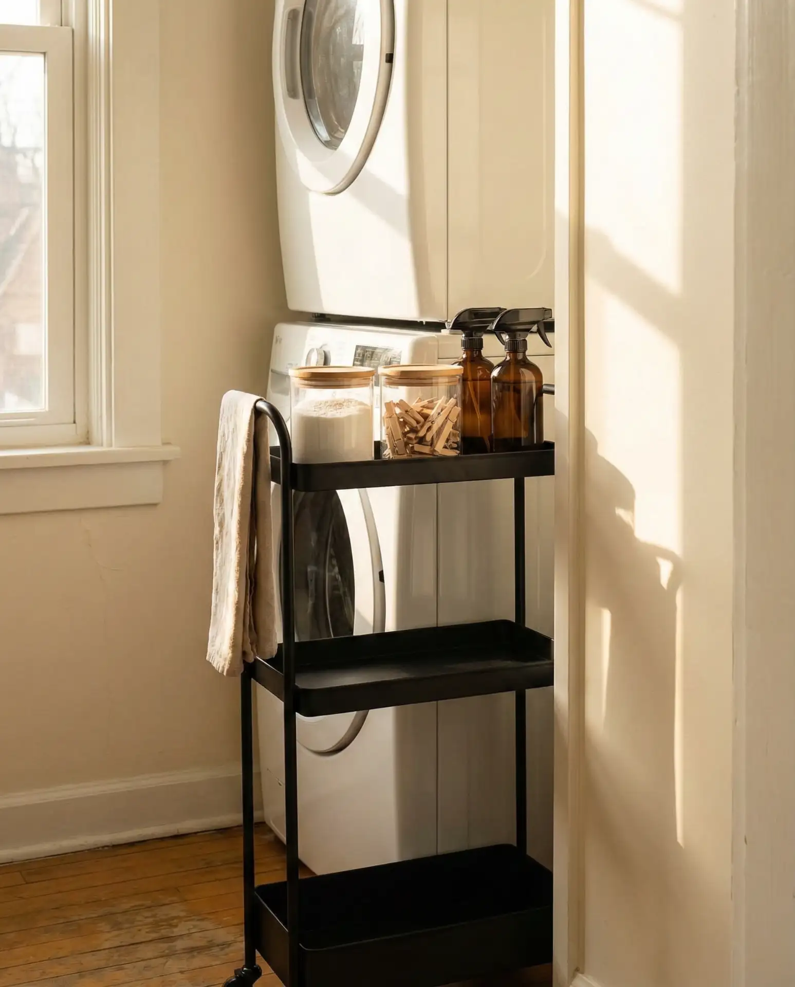 Rolling Cart for Detergent and Supplies 1