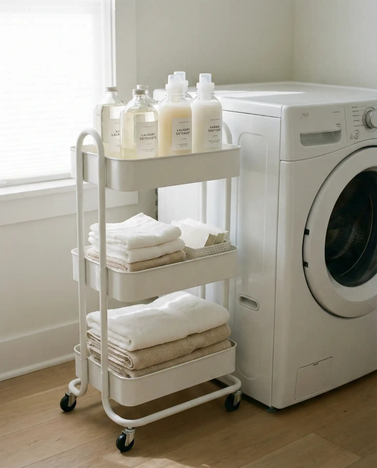 Rolling Cart for Detergent and Supplies 2