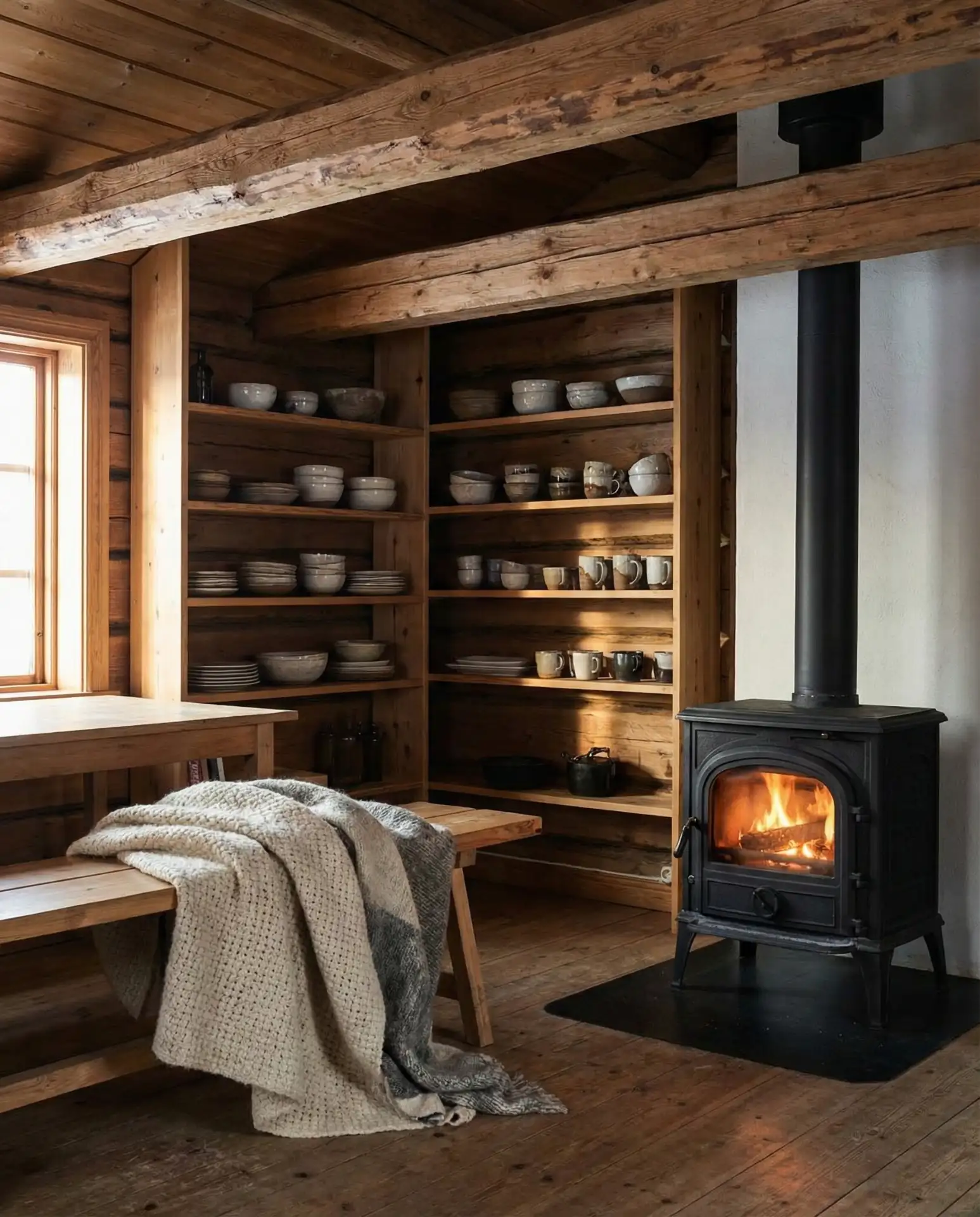 Rustic Scandinavian Cabins with Natural Wood Everywhere 2