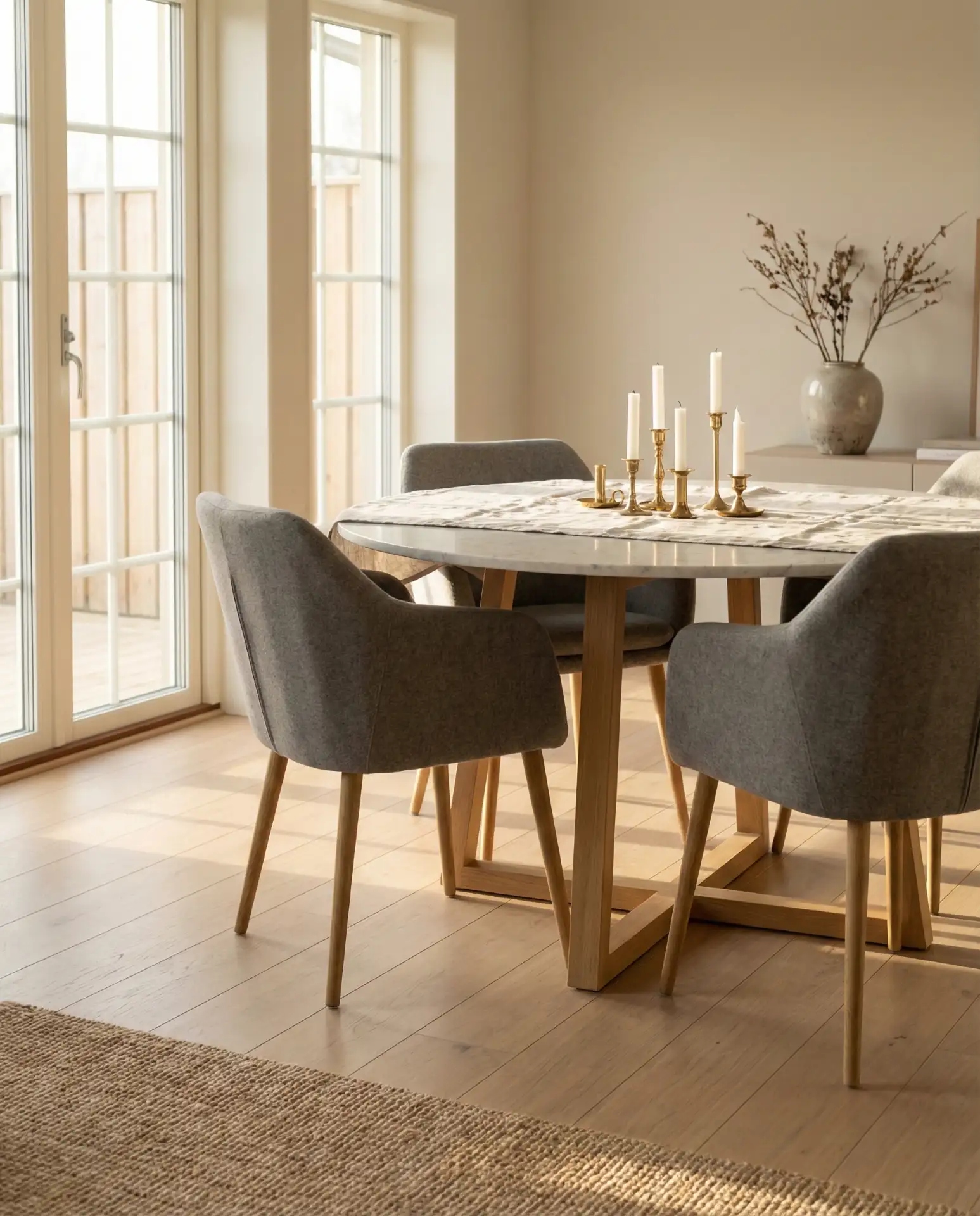 Scandinavian Home Offices with Natural Light Focus 1