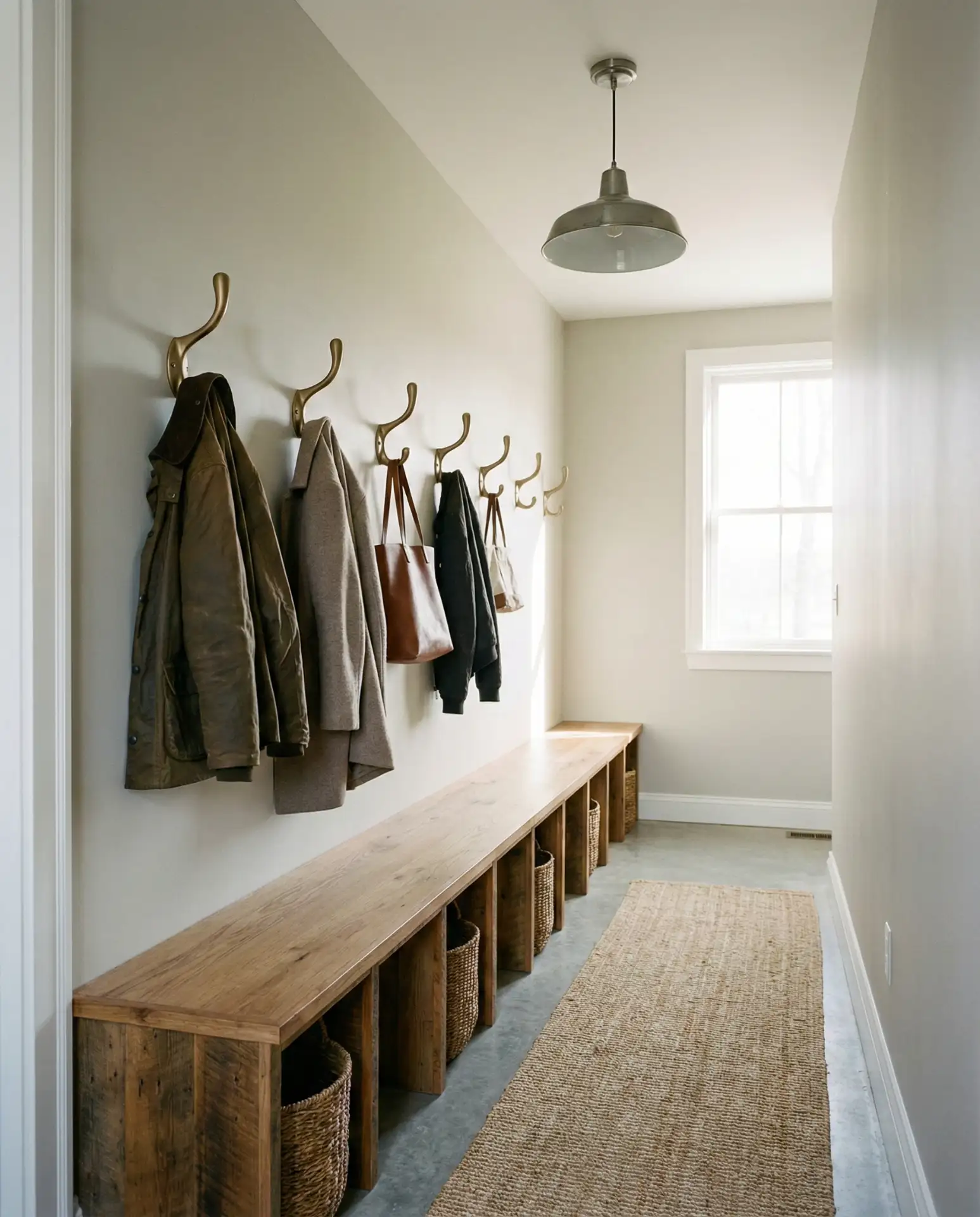 School Locker-Style Hooks and Cubbies 1