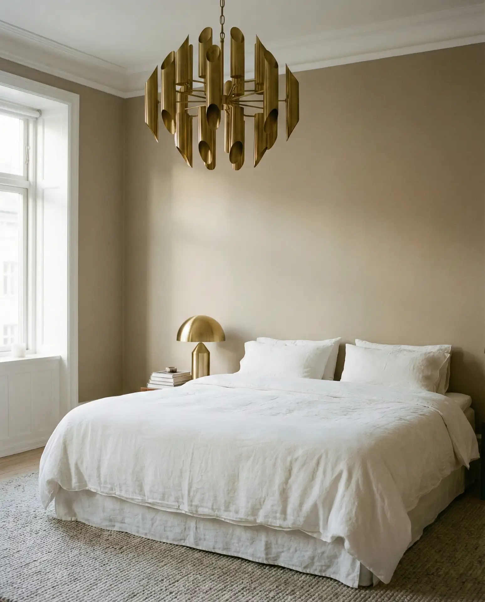 Sculptural Lighting as Bedroom Focal Point 2