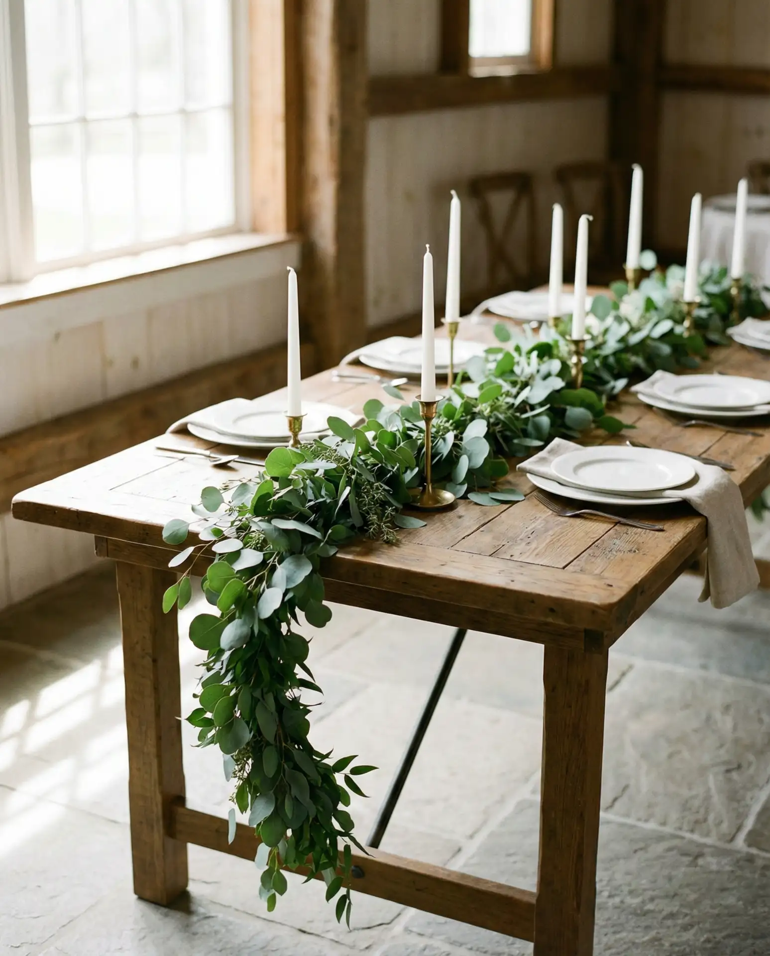 Simple Greenery-Only Garlands 1