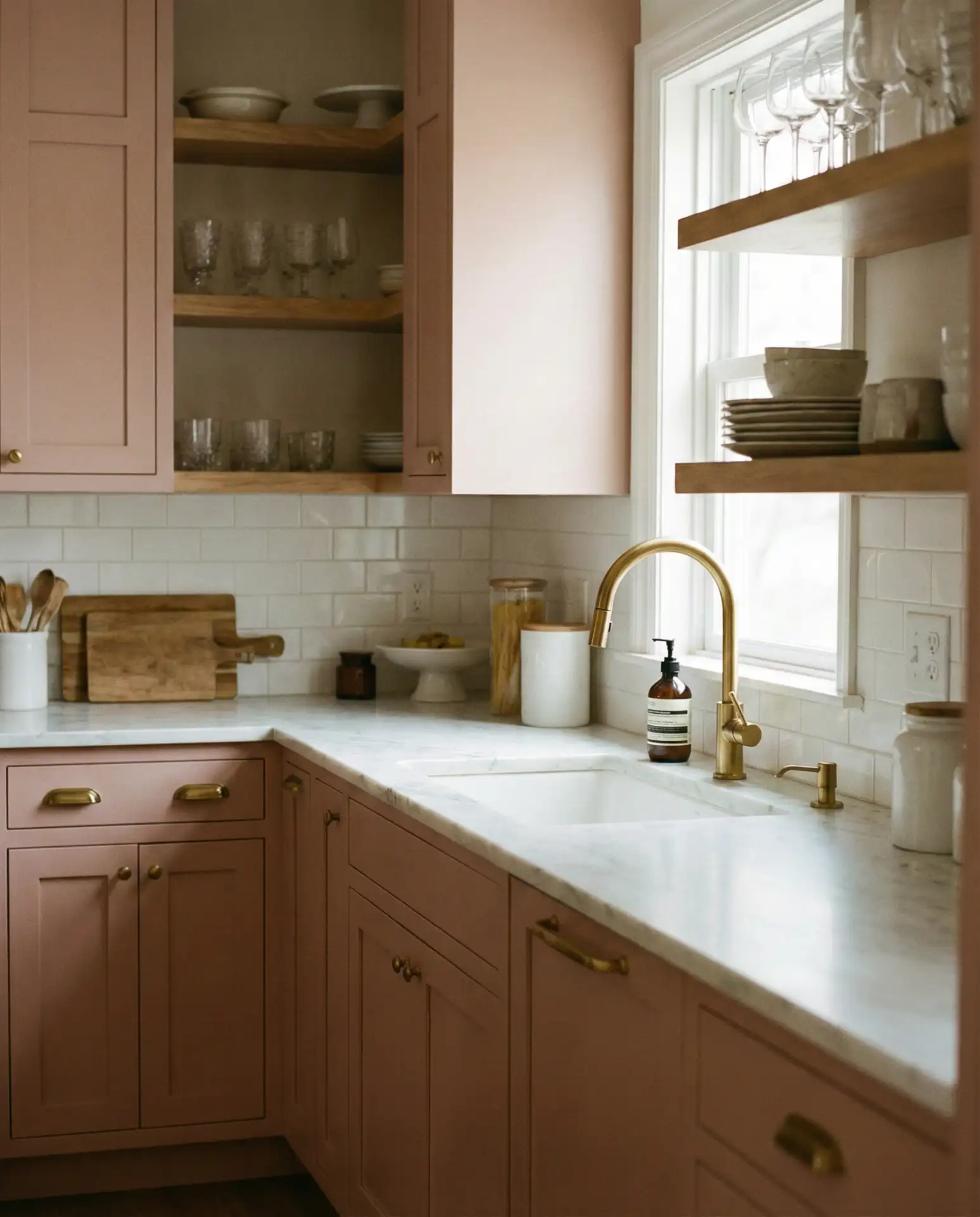 Soft Blush and Brass 1