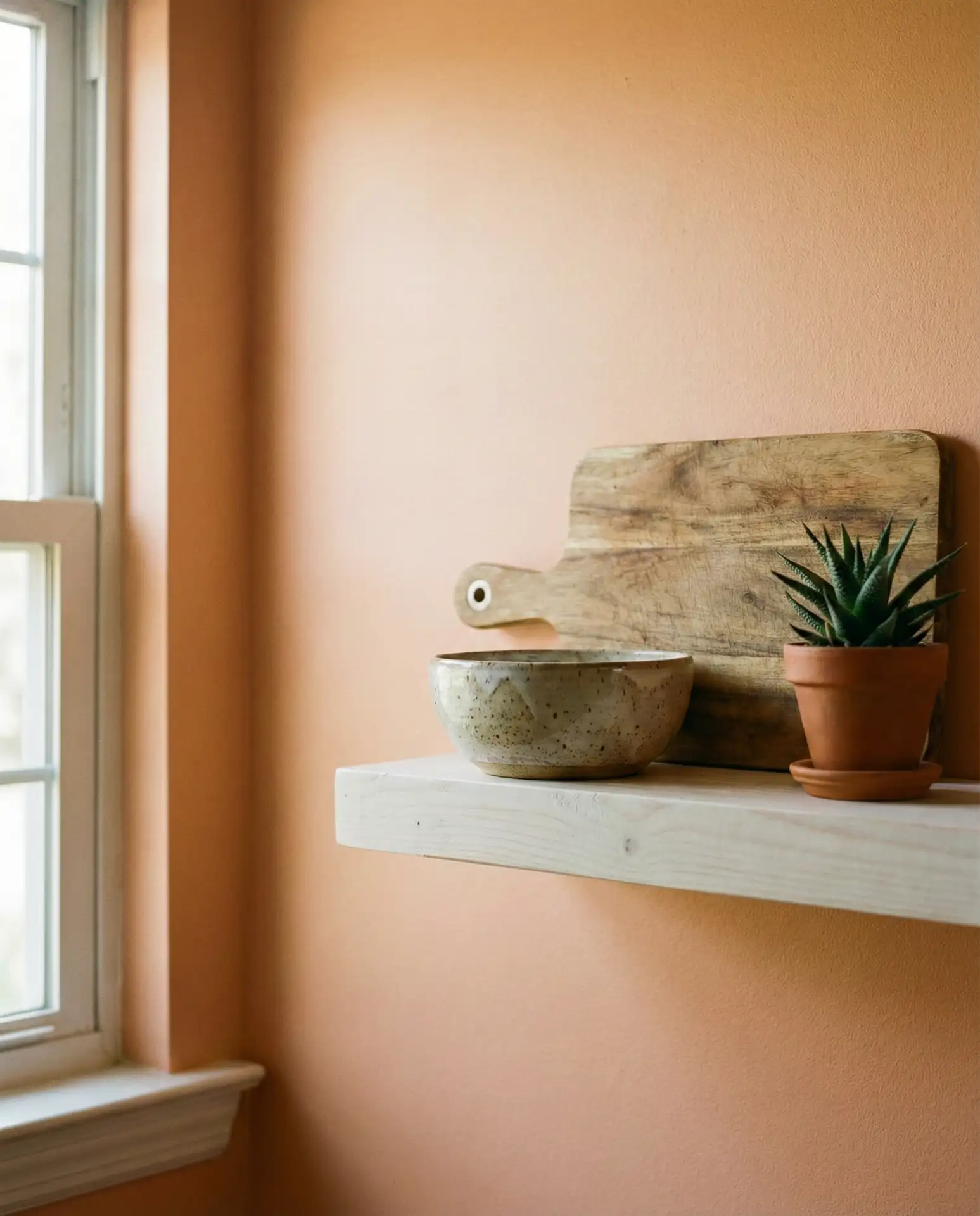 Soft Peach Walls for Warmth Without Sweetness 2