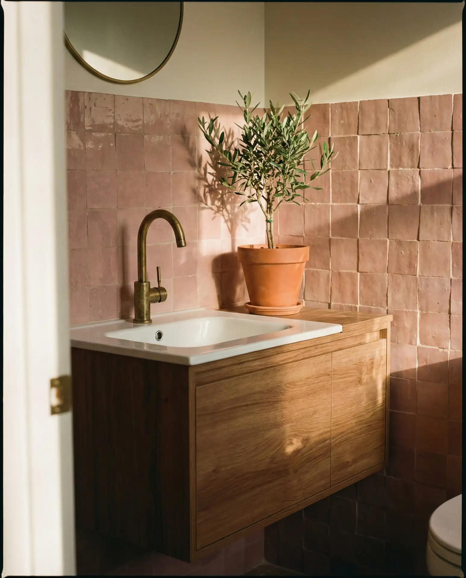 Soft Pink Powder Rooms 1