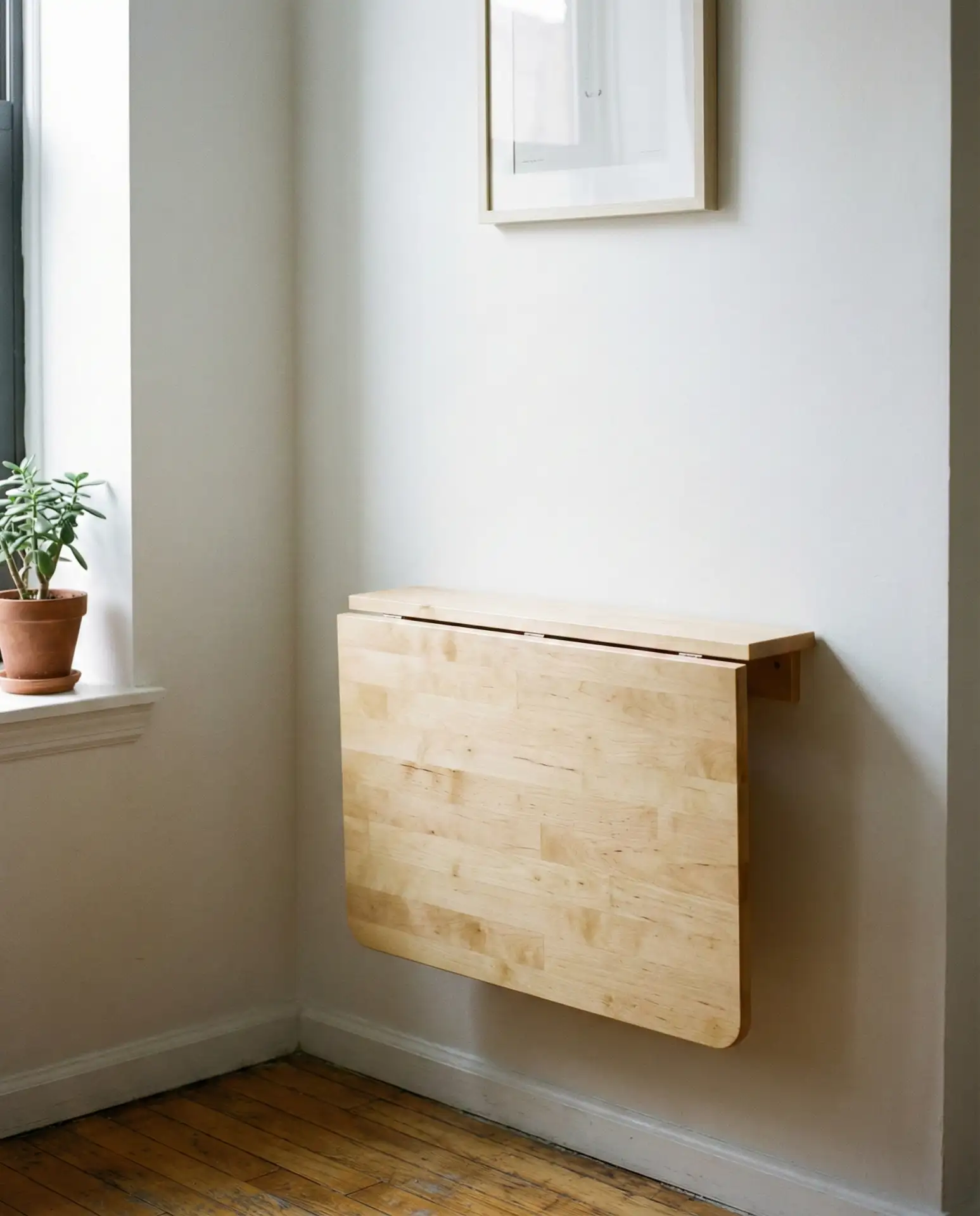 Space-Saving Wall-Mounted Drop-Leaf 2