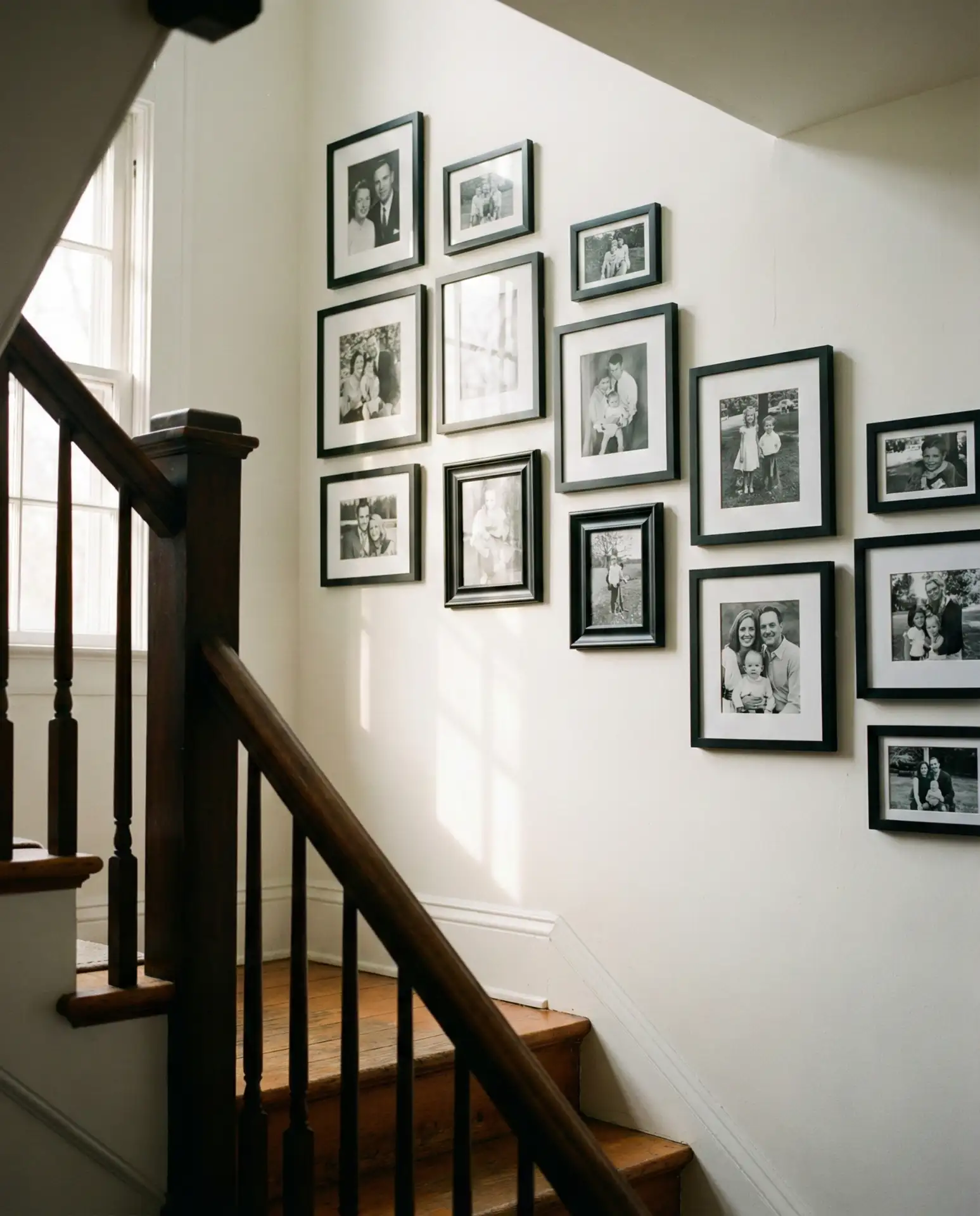 Stair Gallery with Personal Photos 1