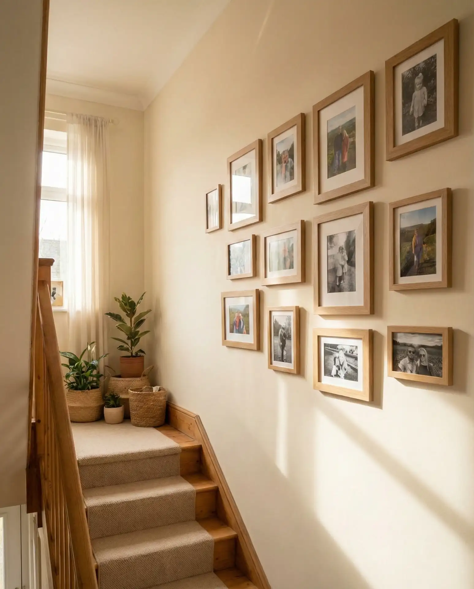 Stair Gallery with Personal Photos 2