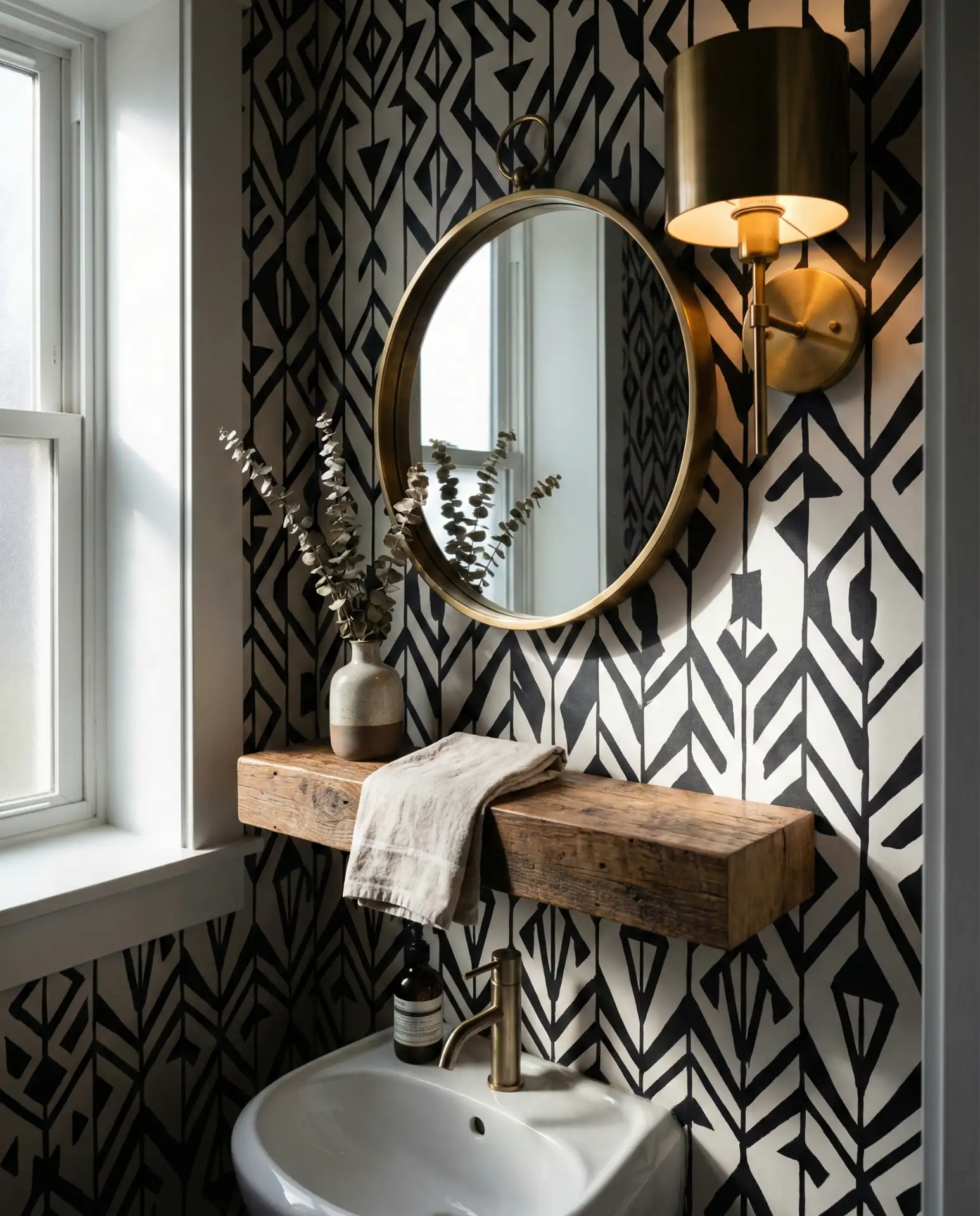 Statement Wallpaper in Small Doses 2